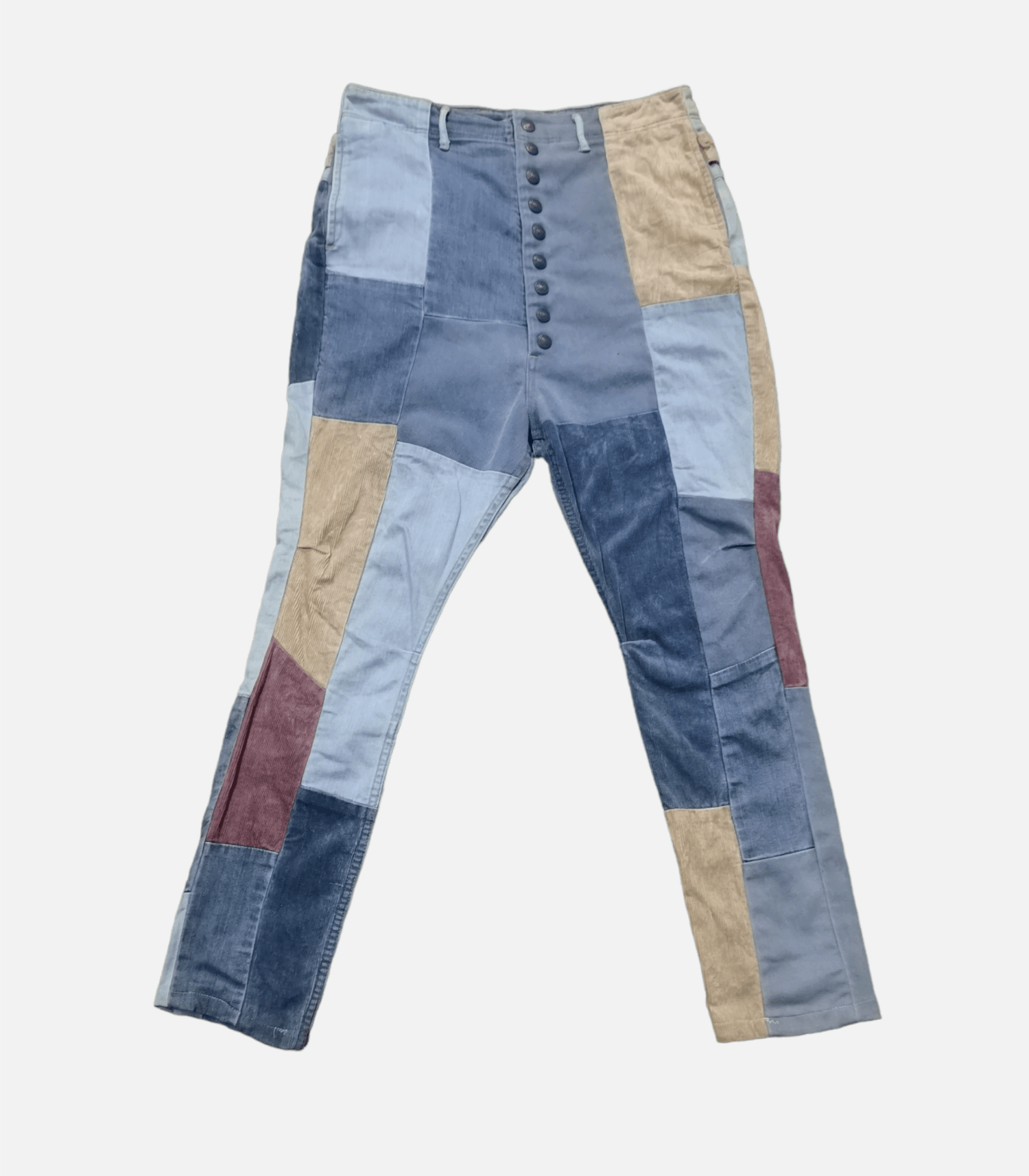 Japanese Brand × Kapital 💥Rare💥Vintage Kapital Patchwork jeans Size US 30 / EU 46 - 1 Thumbnail