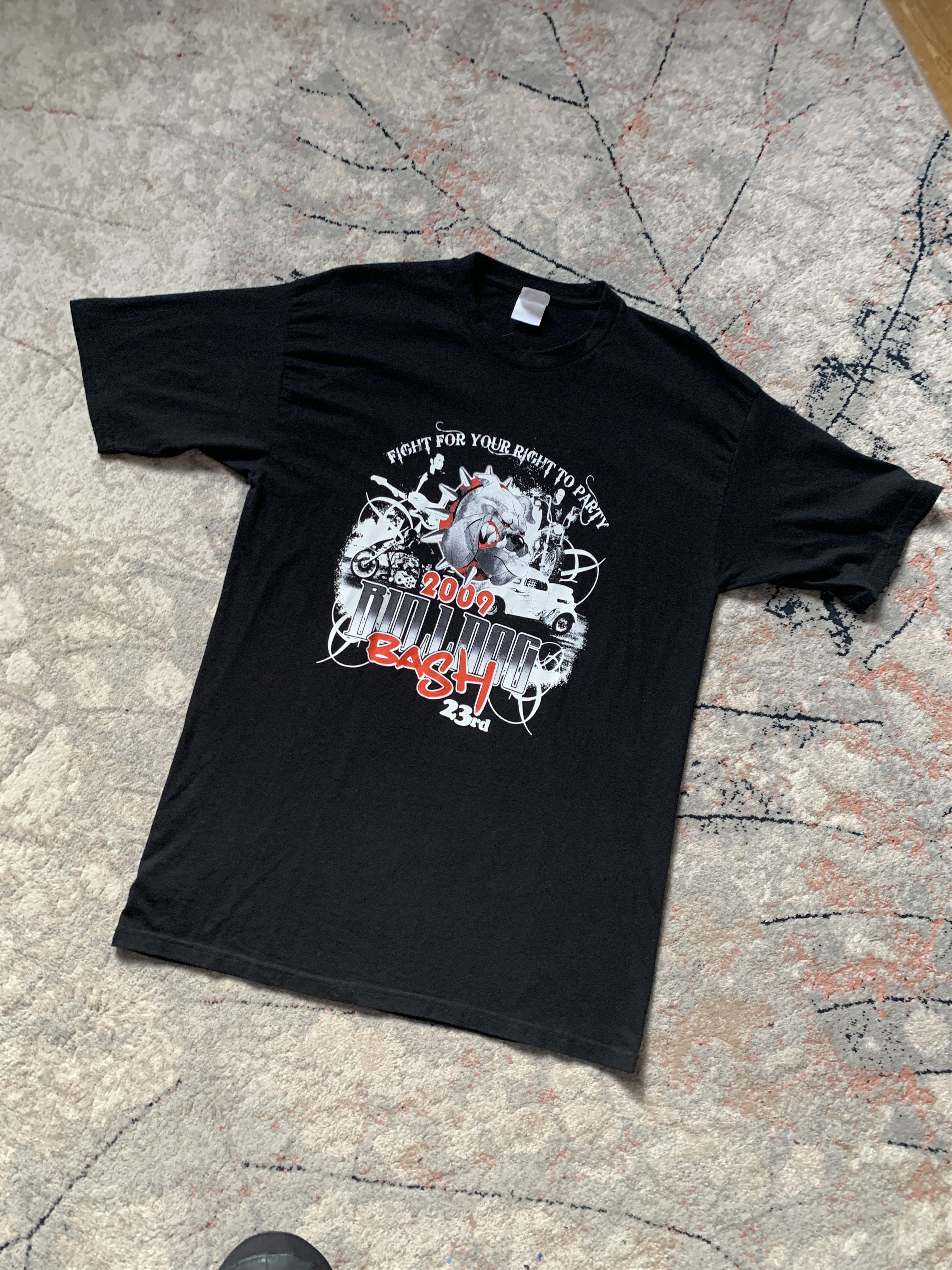 Band Tees Vintage Bulldog Bash Motorhead The 23rd Annual T-Shirt Size US L / EU 52-54 / 3 - 2 Thumbnail