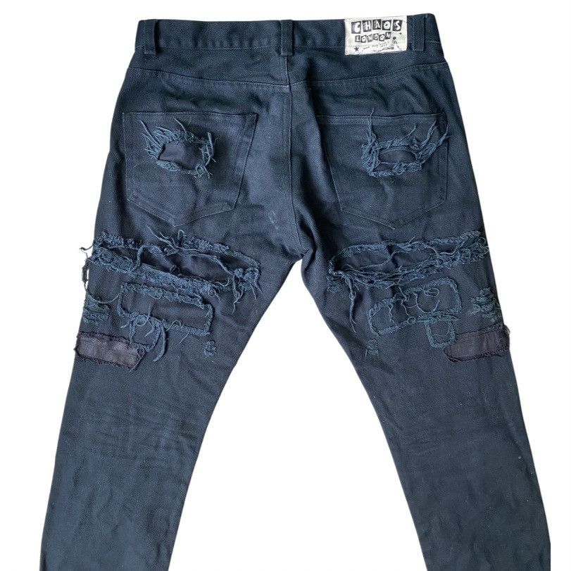 Japanese Brand Sexy Dynamite London Scab Jeans crust punk Size US 30 / EU 46 - 6 Thumbnail