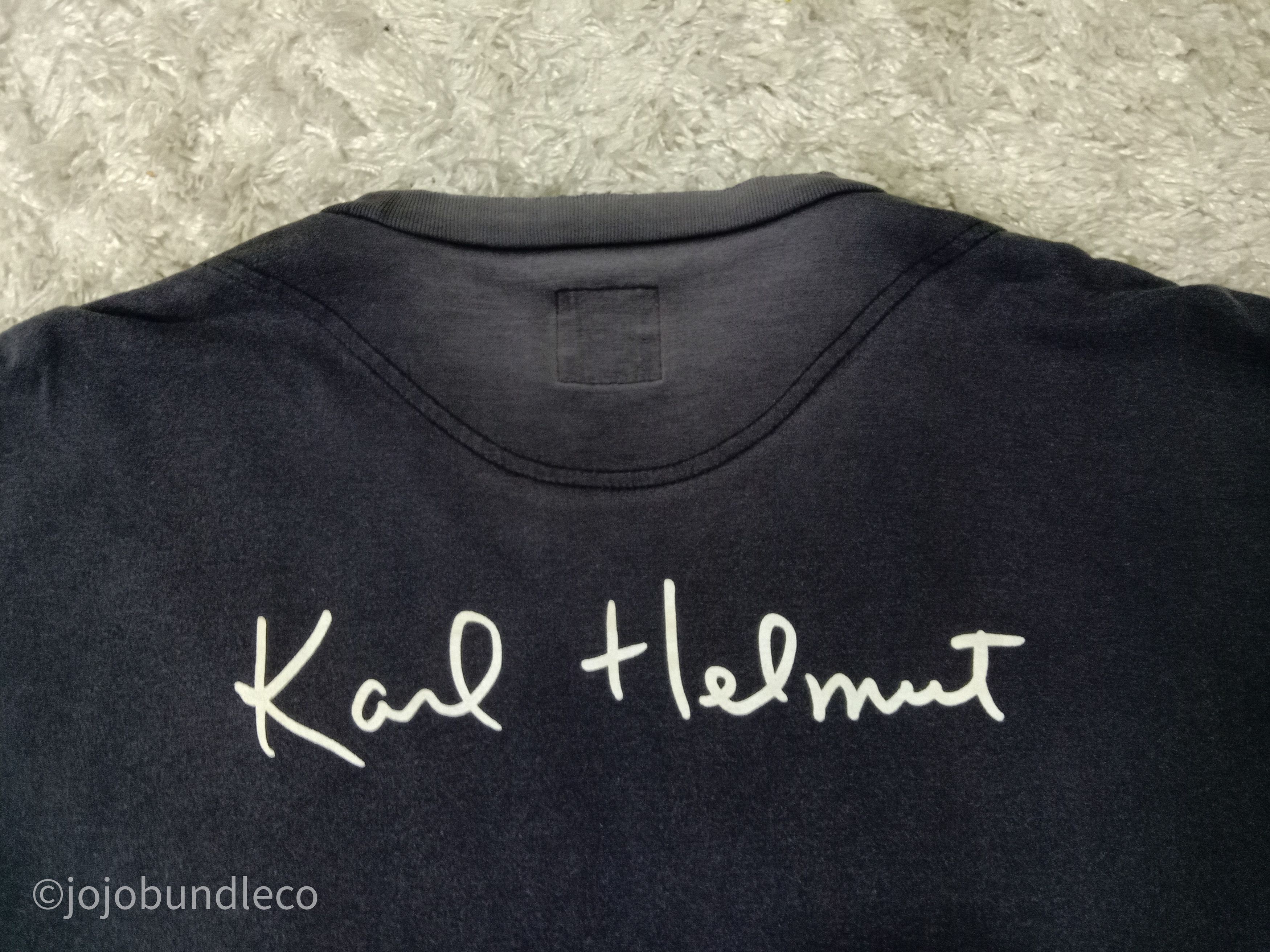 Karl Helmut Beer print designer shirt Size US L / EU 52-54 / 3 - 4 Thumbnail