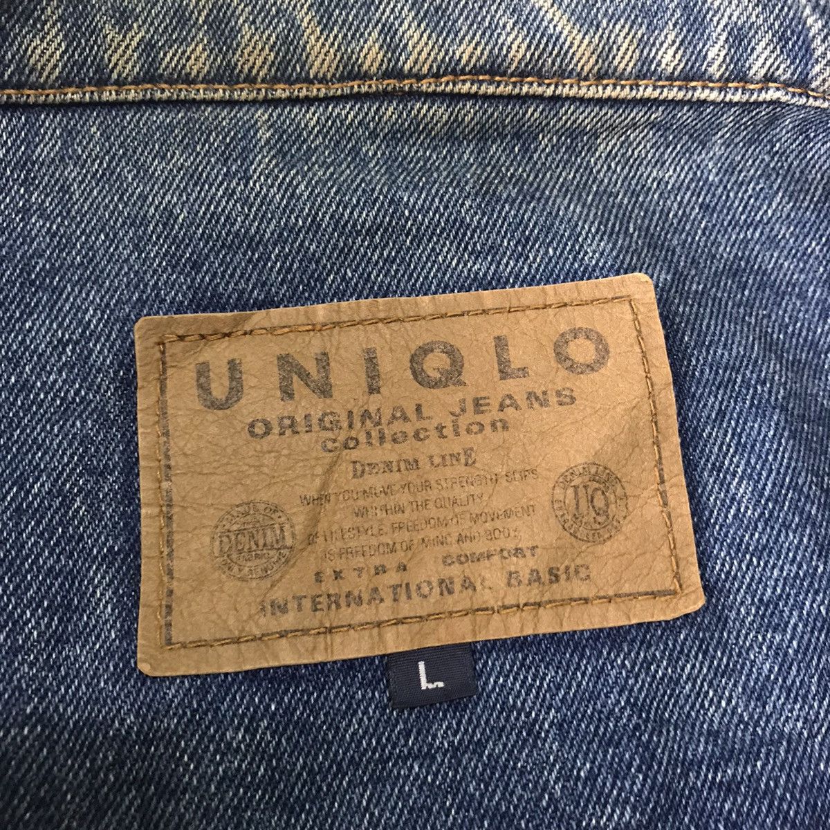 💥Steals💥Vtg Uniqlo Original Jeans Collection Denim Jacket