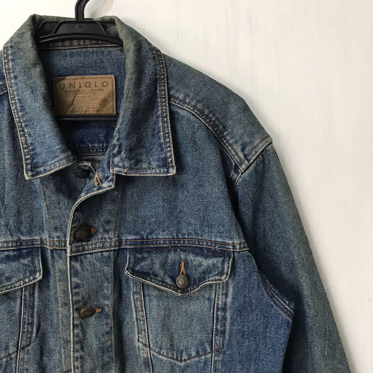 💥Steals💥Vtg Uniqlo Original Jeans Collection Denim Jacket