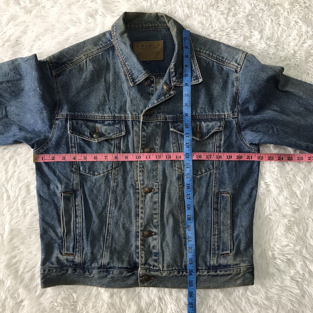 💥Steals💥Vtg Uniqlo Original Jeans Collection Denim Jacket