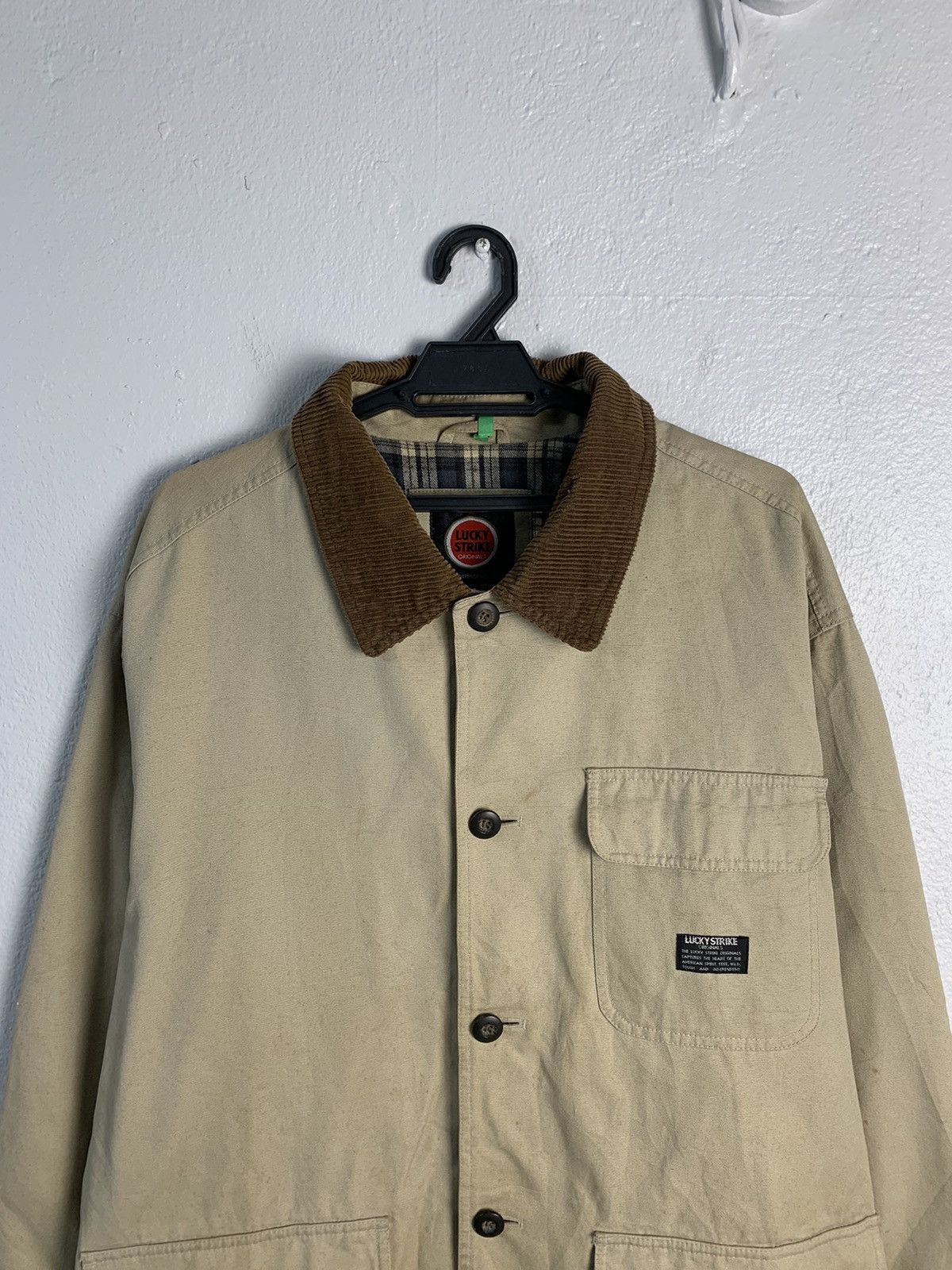 Japanese Brand Lucky Strike Worker Detroit Chore Jacket Size US L / EU 52-54 / 3 - 4 Thumbnail
