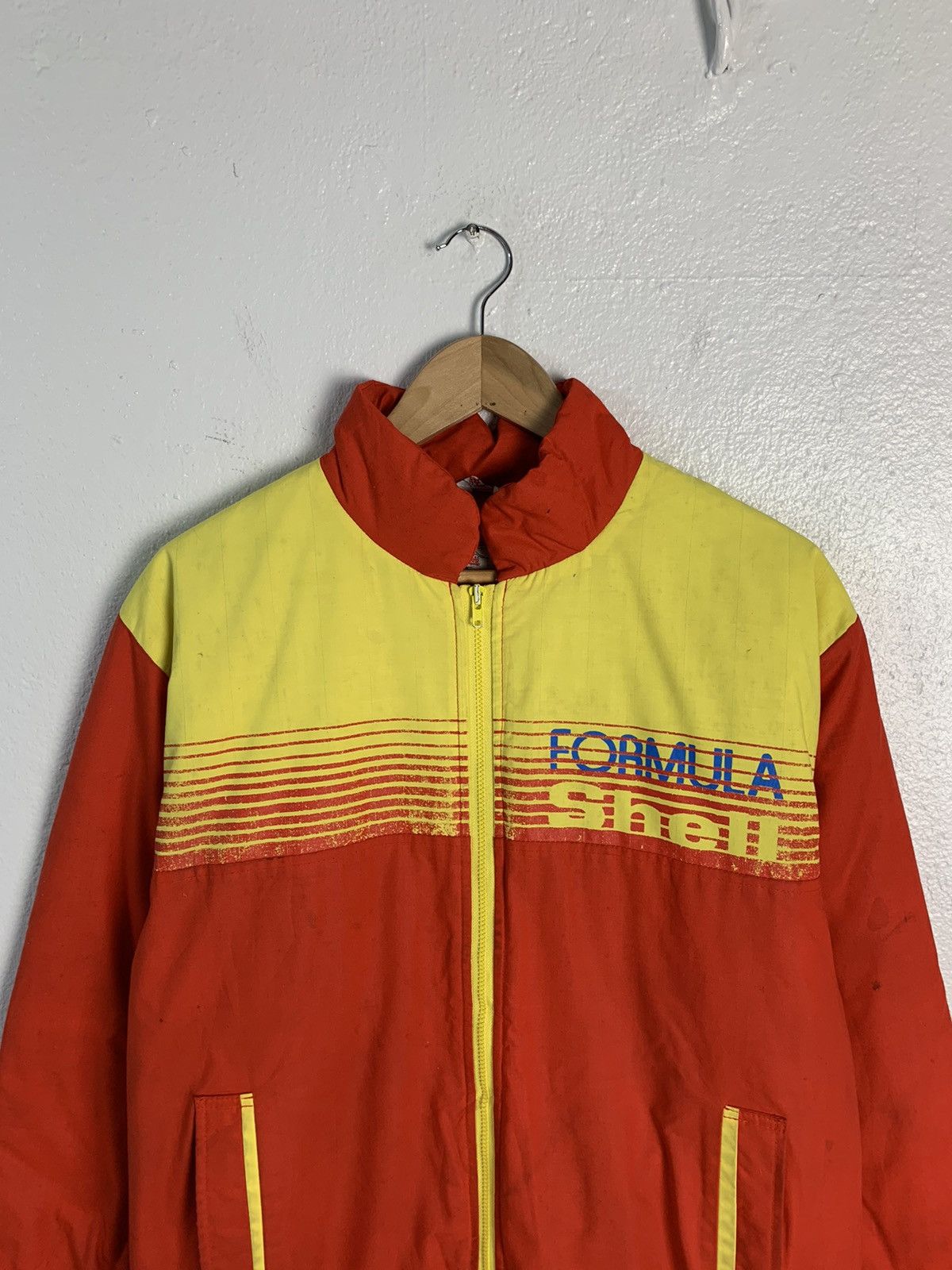 Japanese Brand Formula Shell Color Block Jacket Size US L / EU 52-54 / 3 - 4 Thumbnail