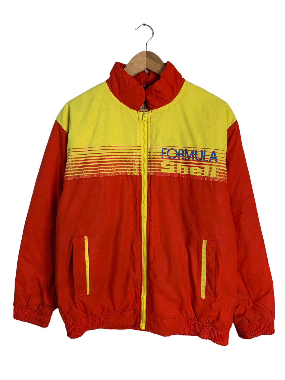 Japanese Brand Formula Shell Color Block Jacket Size US L / EU 52-54 / 3 - 1 Thumbnail