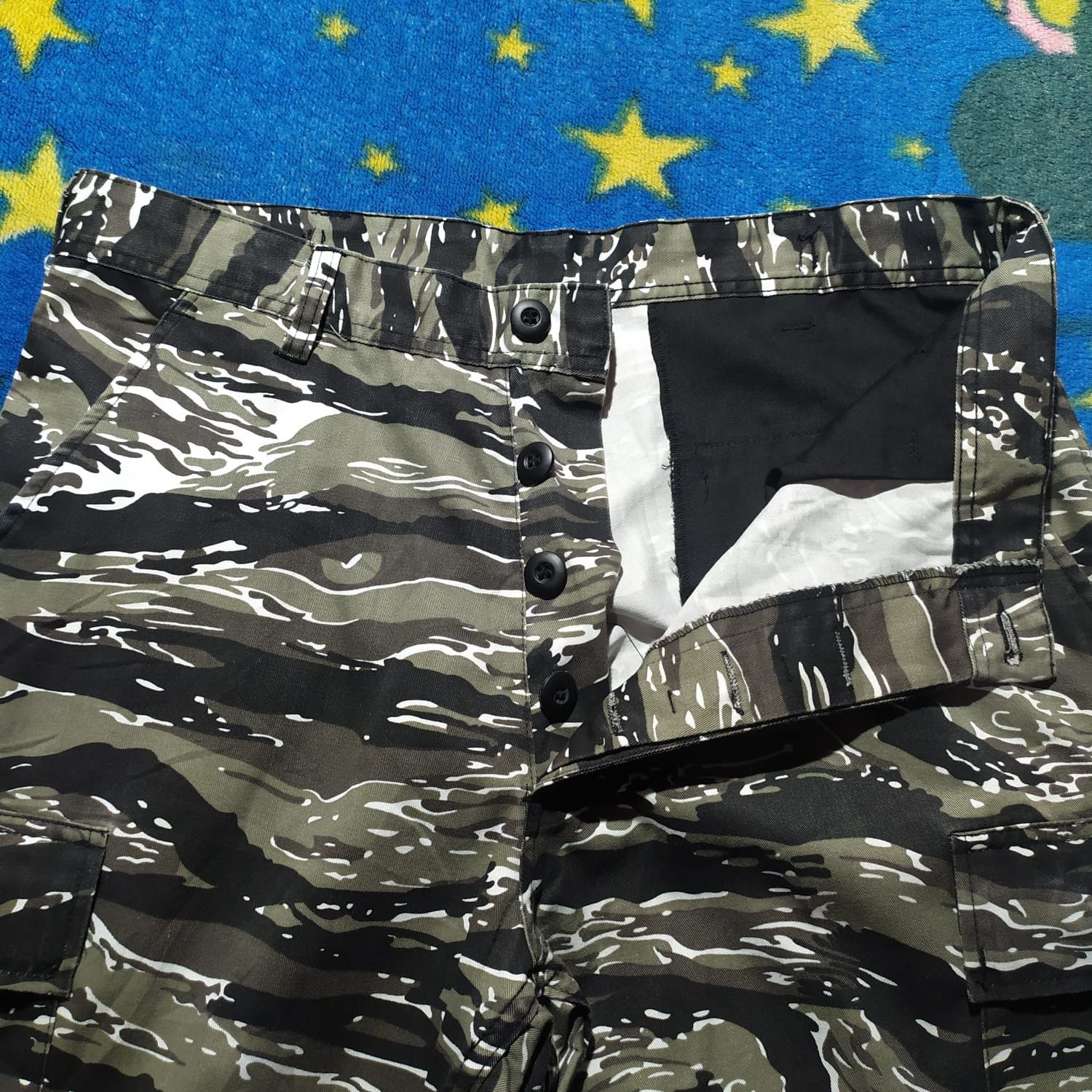 Rothco Rotcho Tiger Stripe Camo Military Cargo Pants Size US 34 / EU 50 - 3 Thumbnail