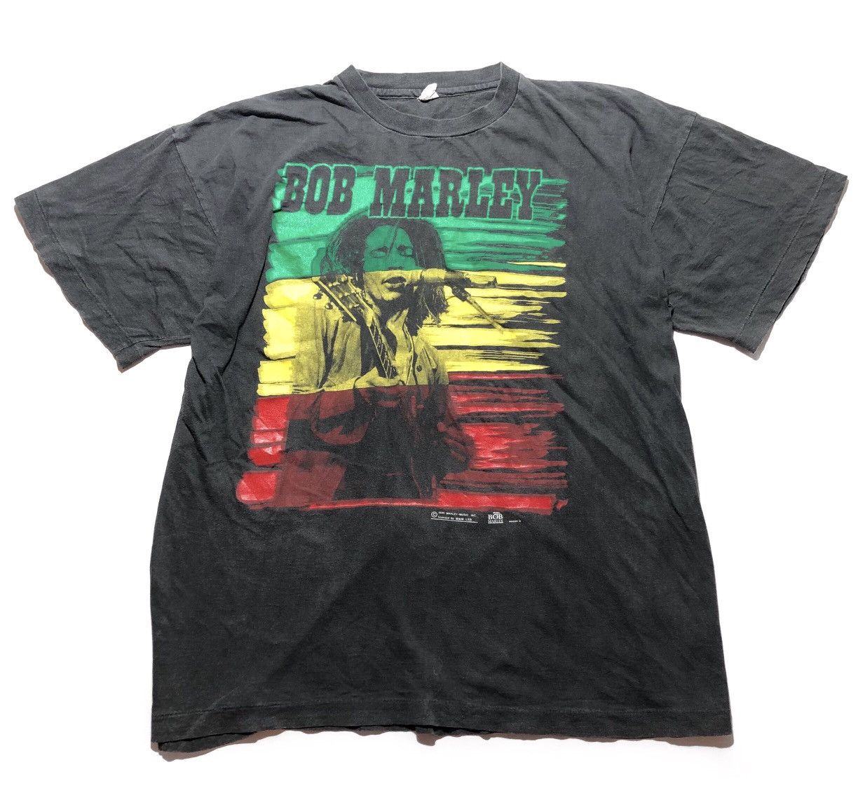 Band Tees Vintage 1990 Bob Marley T-Shirt Size US XL / EU 56 / 4 - 1 Thumbnail
