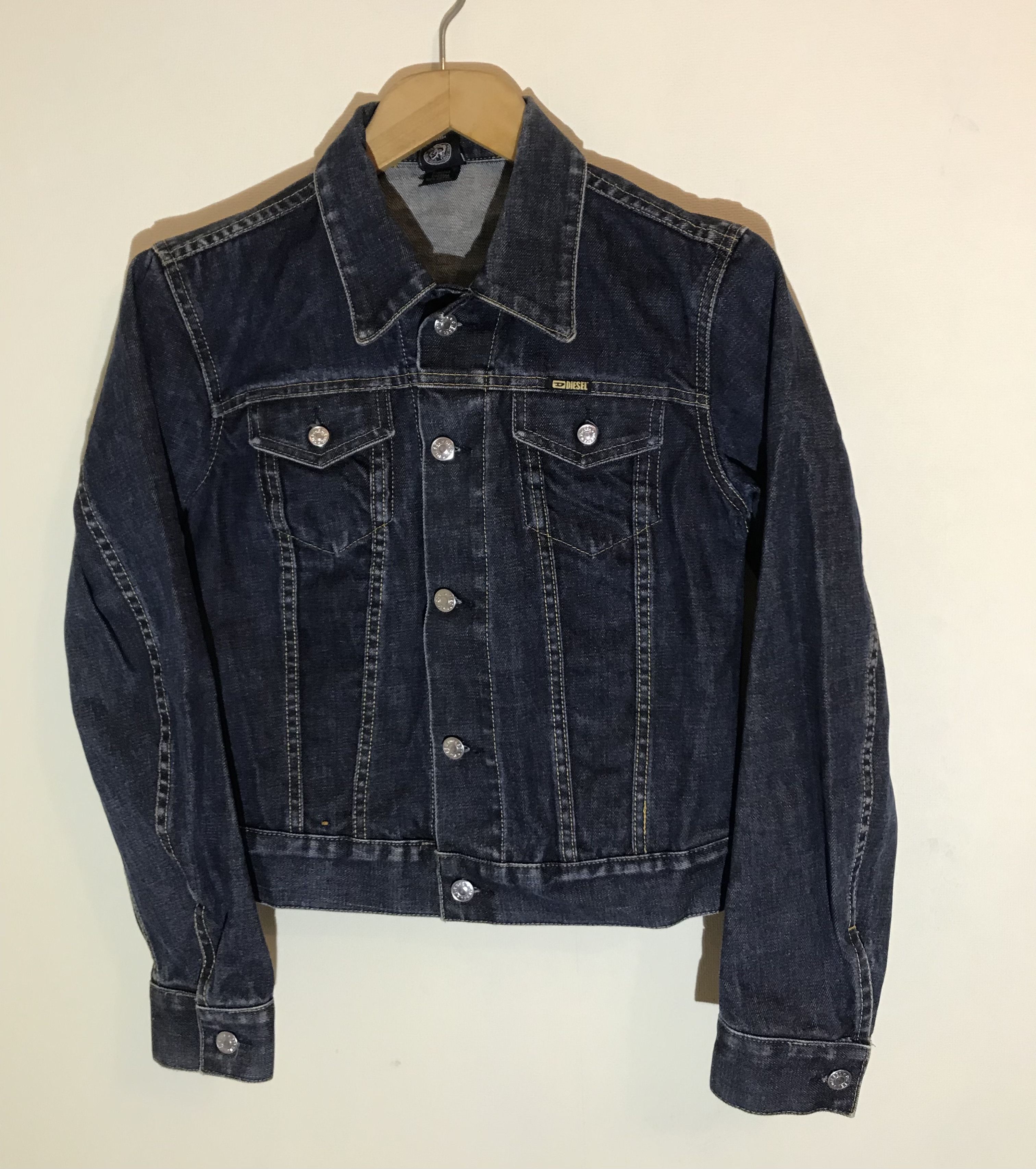 Diesel × Vintage W Diesel Jean Jacket Size S / US 4 / IT 40 - 1 Thumbnail