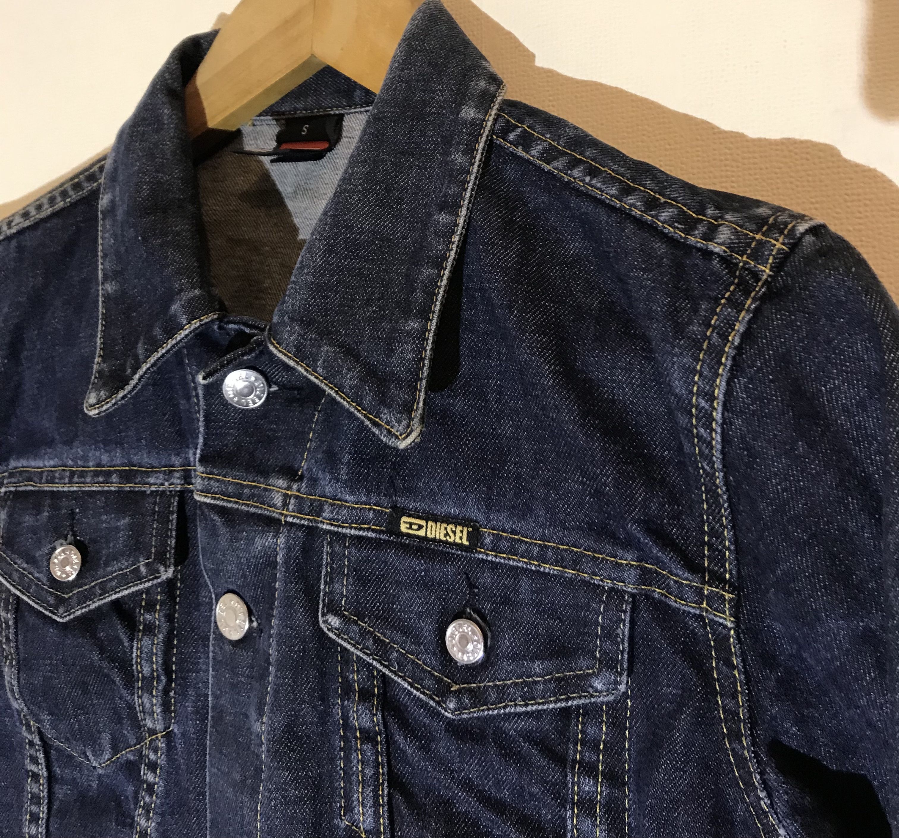 Diesel × Vintage W Diesel Jean Jacket Size S / US 4 / IT 40 - 4 Thumbnail