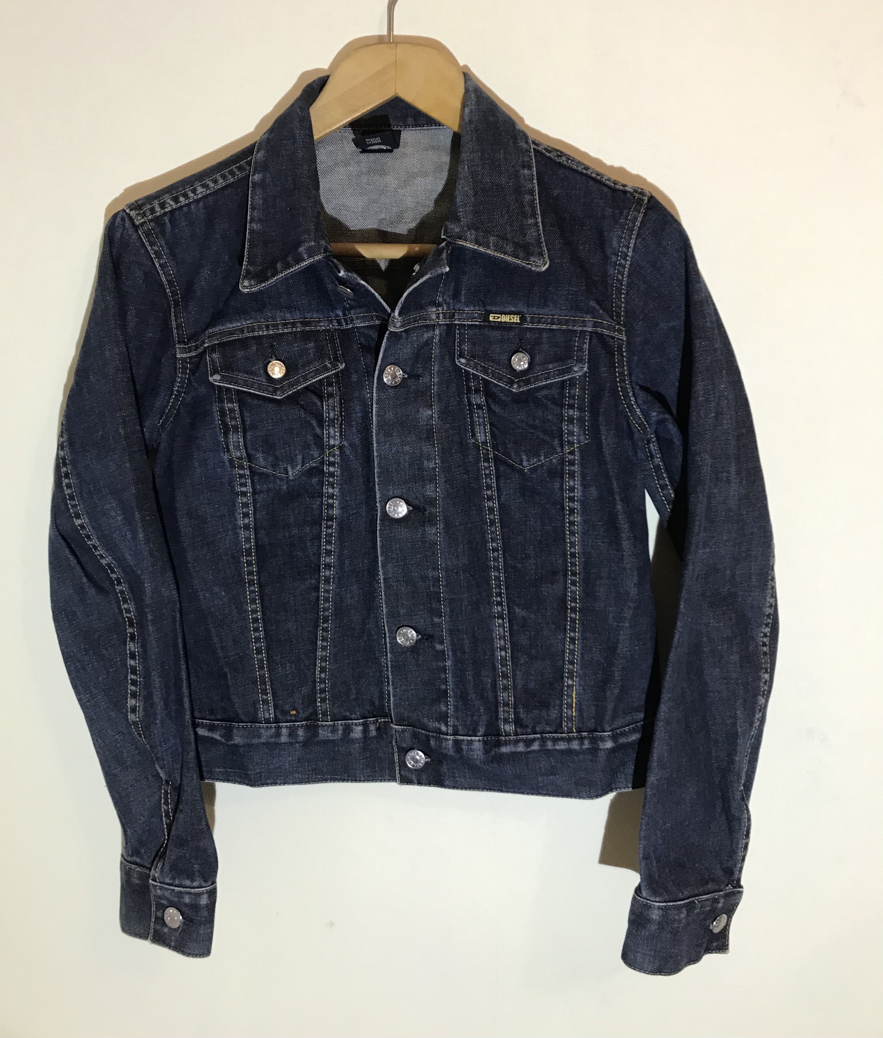 Diesel × Vintage W Diesel Jean Jacket Size S / US 4 / IT 40 - 2 Thumbnail