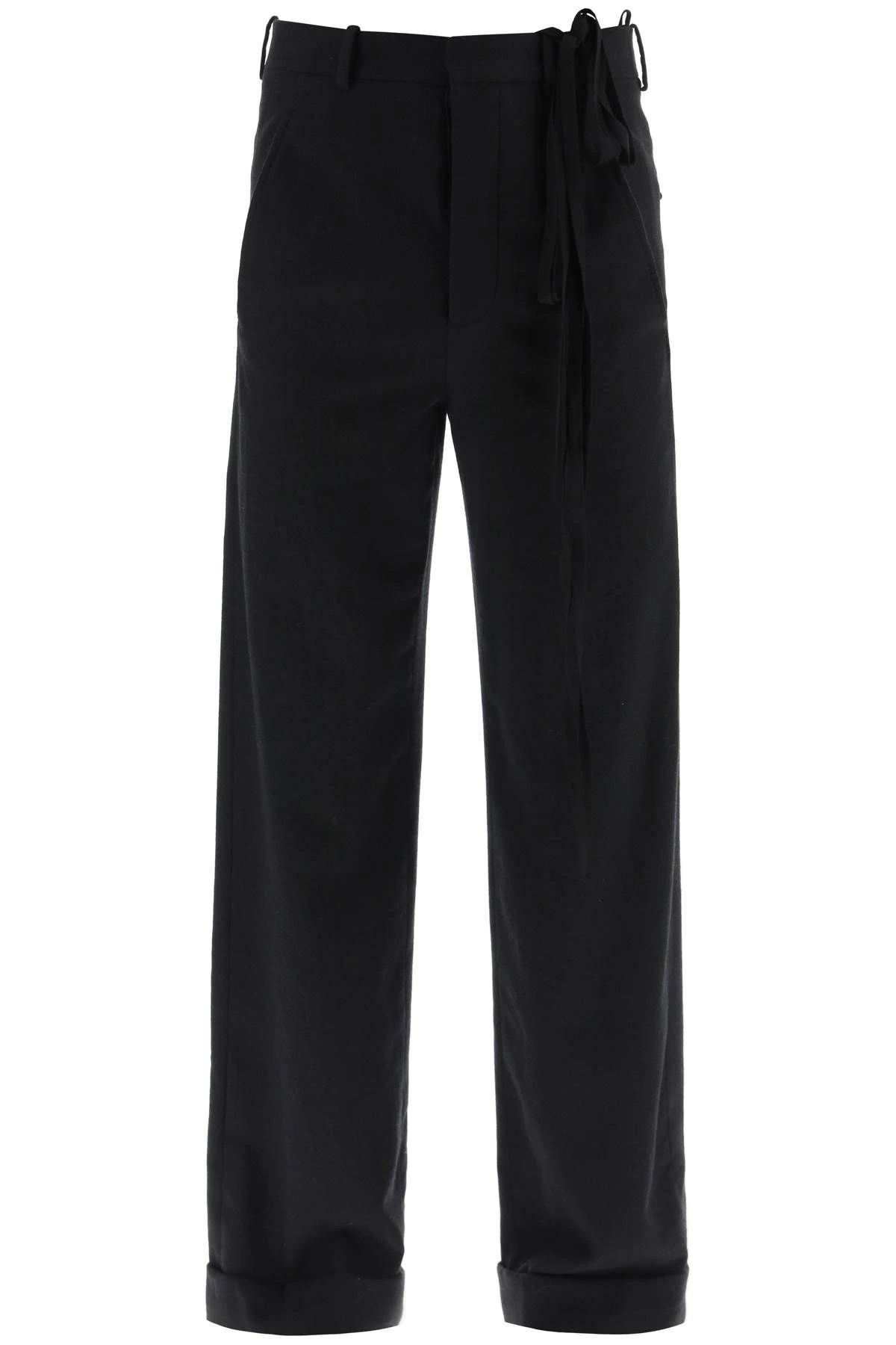 Ann Demeulemeester Trousers in Black Size US 34 / EU 50 - 1 Preview
