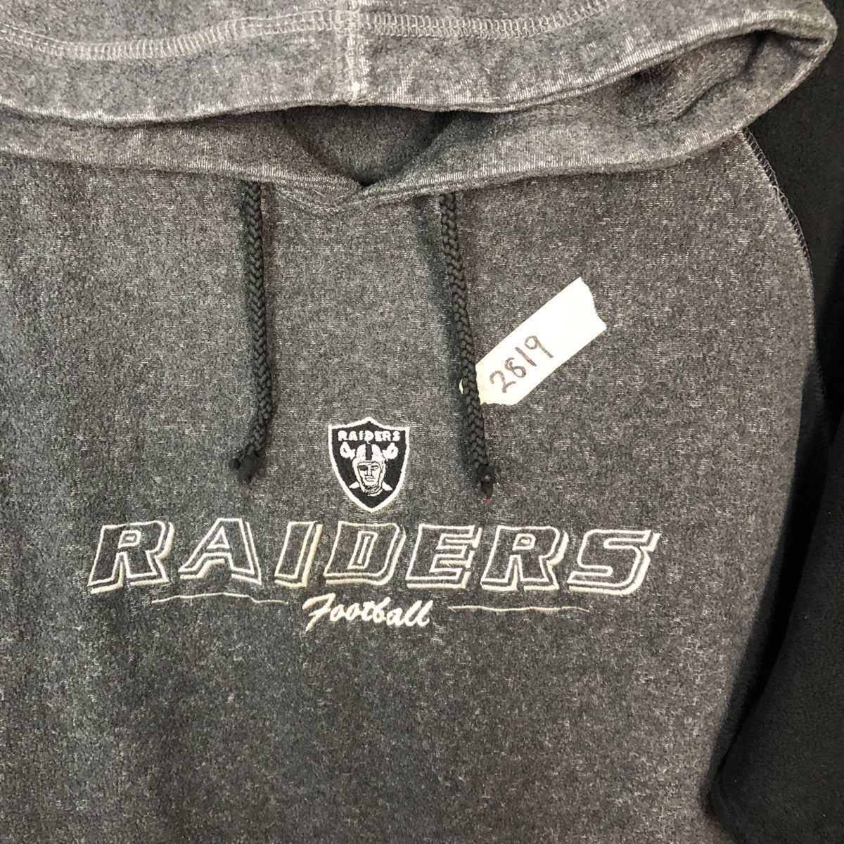 NFL Raiders Grey Hoodies sweatshirt sport #2819 Size US XL / EU 56 / 4 - 6 Thumbnail