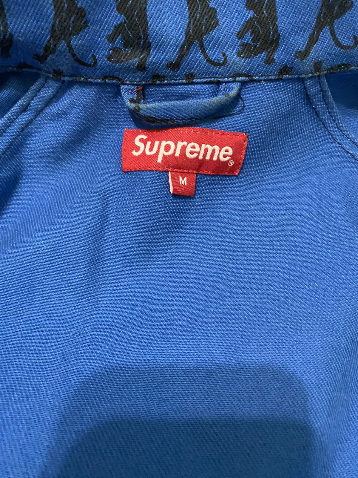 Supreme Supreme panther work jacket AW18 Size US M / EU 48-50 / 2 - 3 Thumbnail