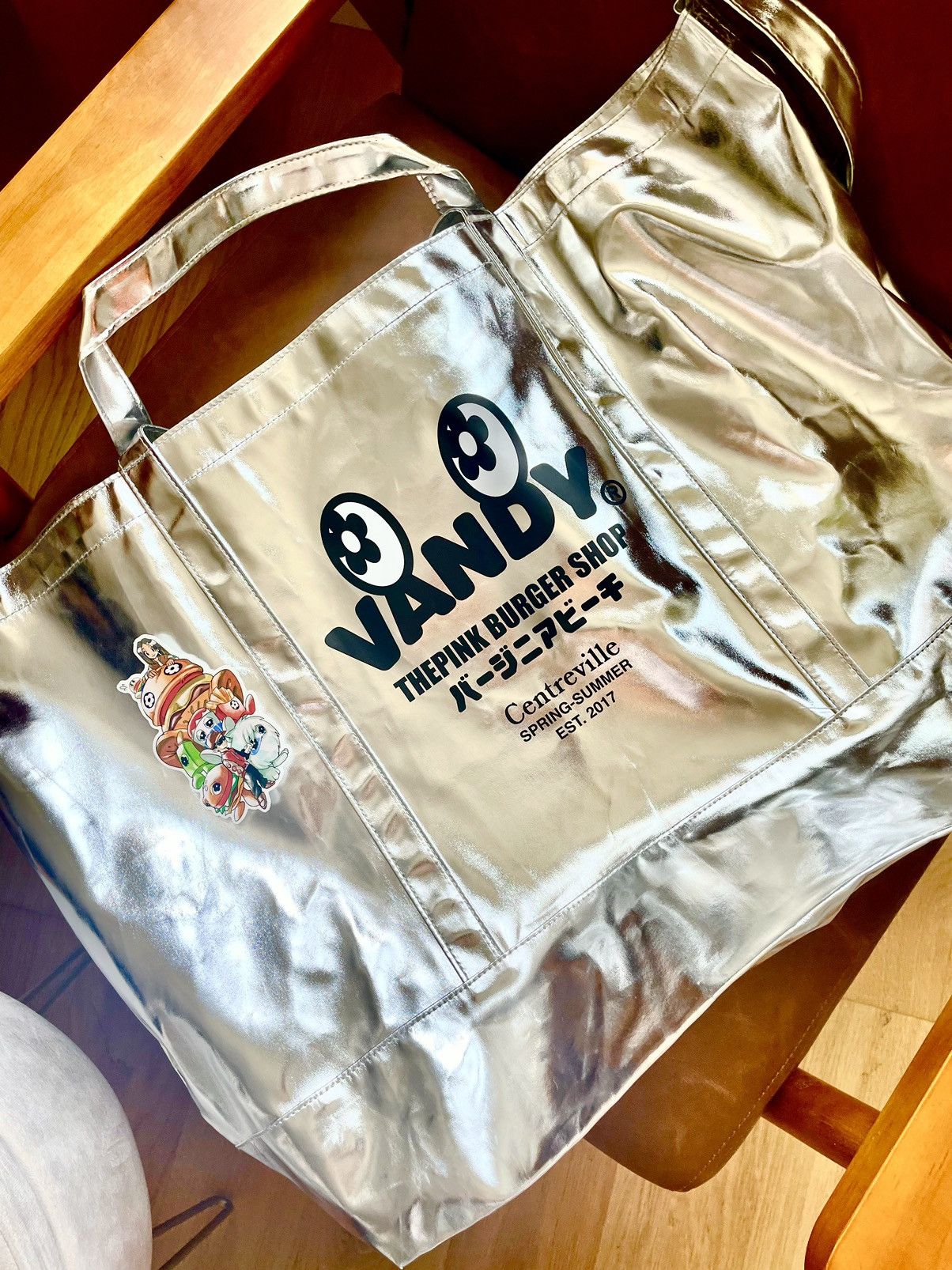 Vandy The Pink Tote Bag / Huge Tote Bag / Complexcon Tote Bag