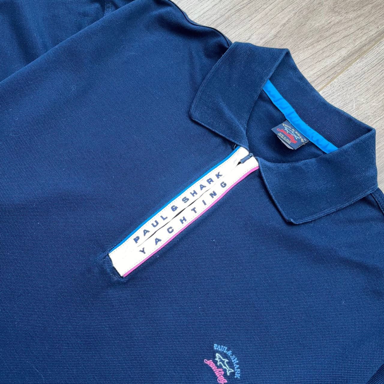 Paul & Shark Paul & Shark Men's Knitted Poloshirt Reflective Size US M / EU 48-50 / 2 - 3 Thumbnail