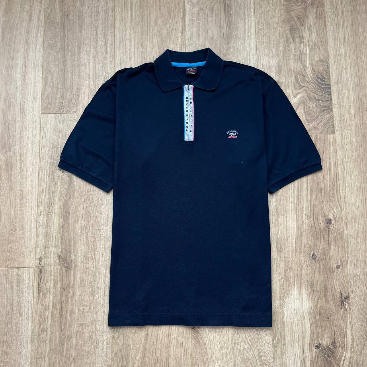 Paul & Shark Paul & Shark Men's Knitted Poloshirt Reflective Size US M / EU 48-50 / 2 - 1 Thumbnail