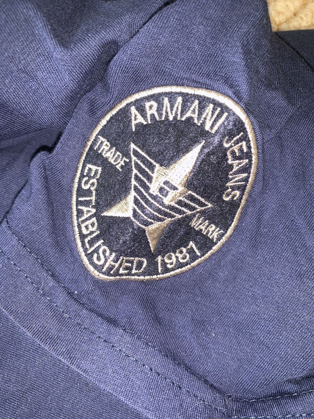 Armani × Armani Exchange × Giorgio Armani Armani jeans tee T-shirt 👕 S/XS size y2k 90s luxury polo Size US S / EU 44-46 / 1 - 9 Thumbnail