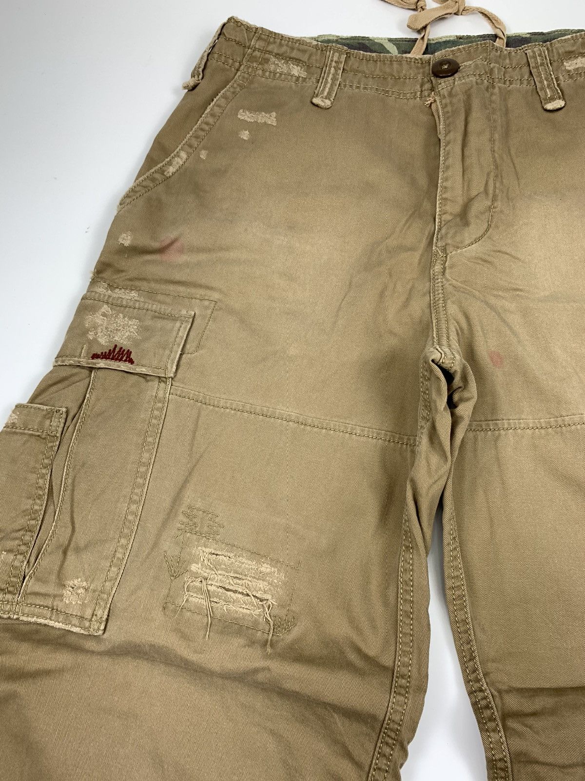 Levi's Levis Strauss n co Distressed Cargo Pants Size US 32 / EU 48 - 5 Thumbnail