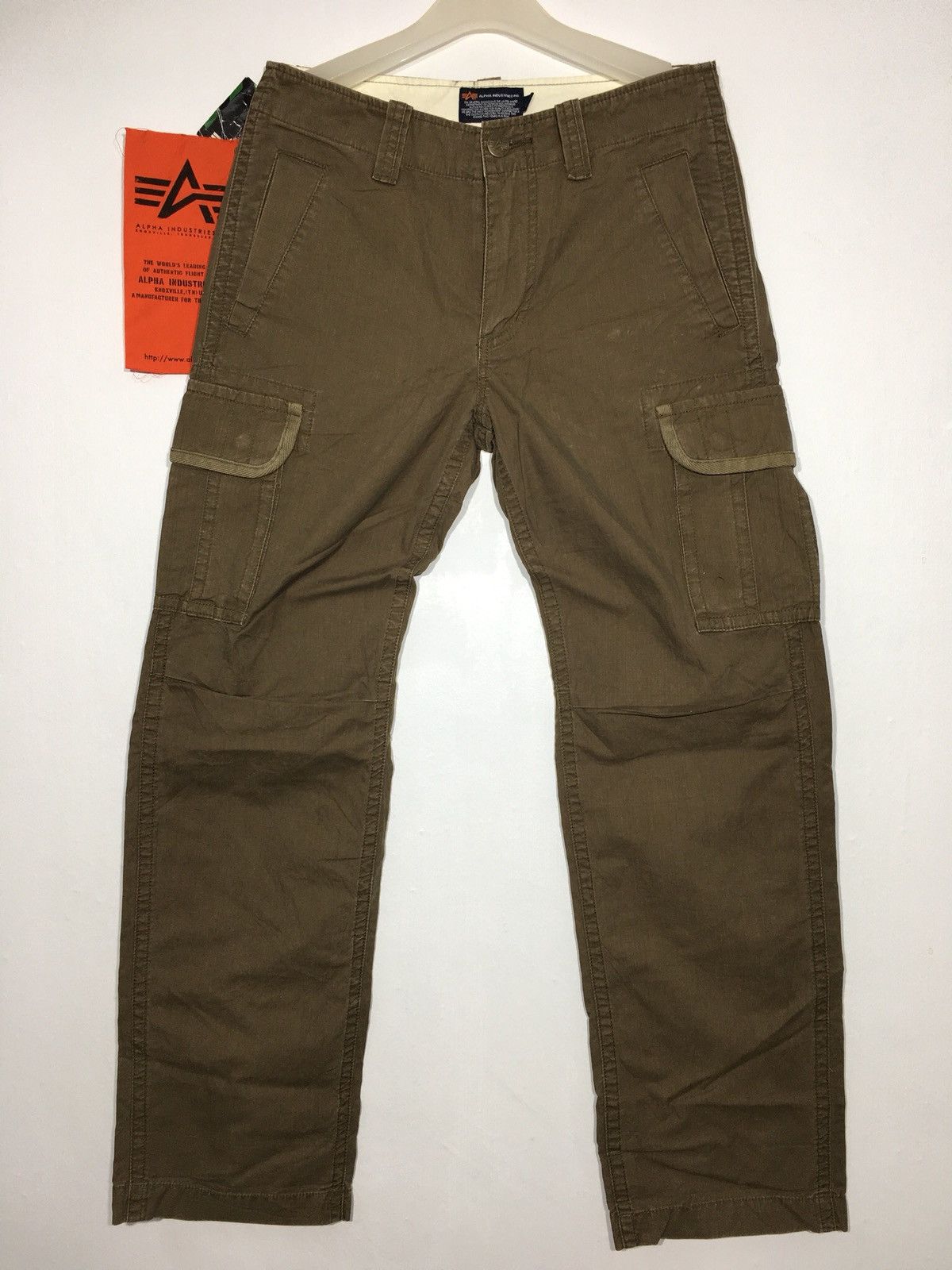 Alpha Industries × Designer Alpha Industries inc. Cargo Six Pockets Pants Size US 32 / EU 48 - 1 Thumbnail