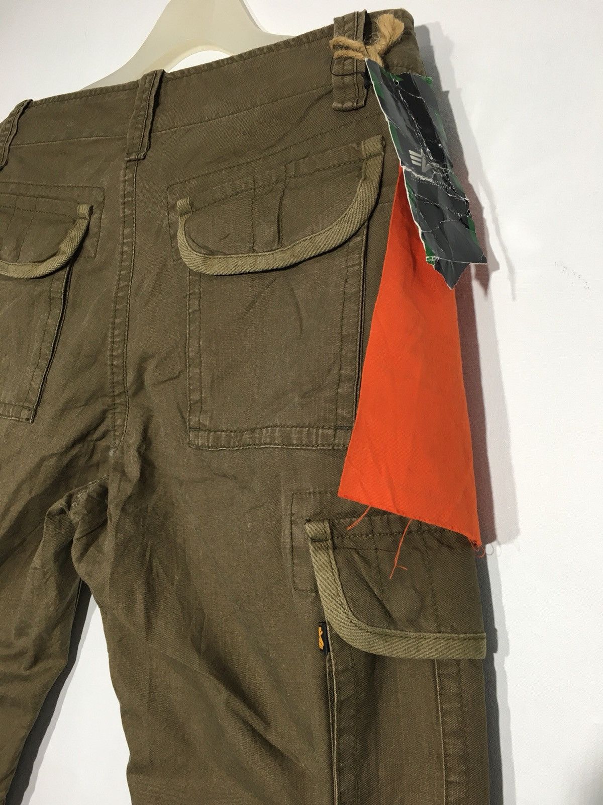 Alpha Industries × Designer Alpha Industries inc. Cargo Six Pockets Pants Size US 32 / EU 48 - 8 Thumbnail