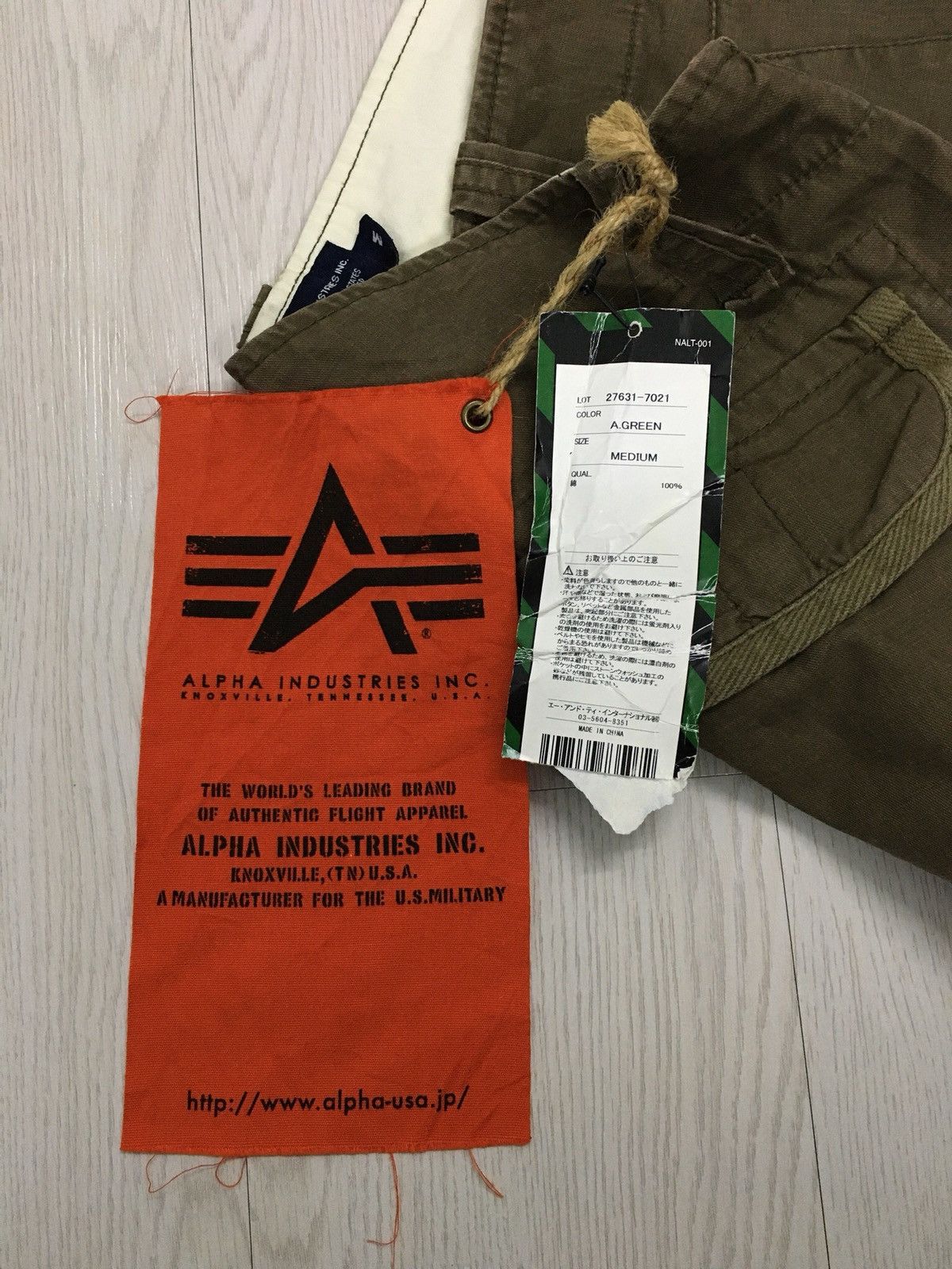 Alpha Industries × Designer Alpha Industries inc. Cargo Six Pockets Pants Size US 32 / EU 48 - 13 Thumbnail