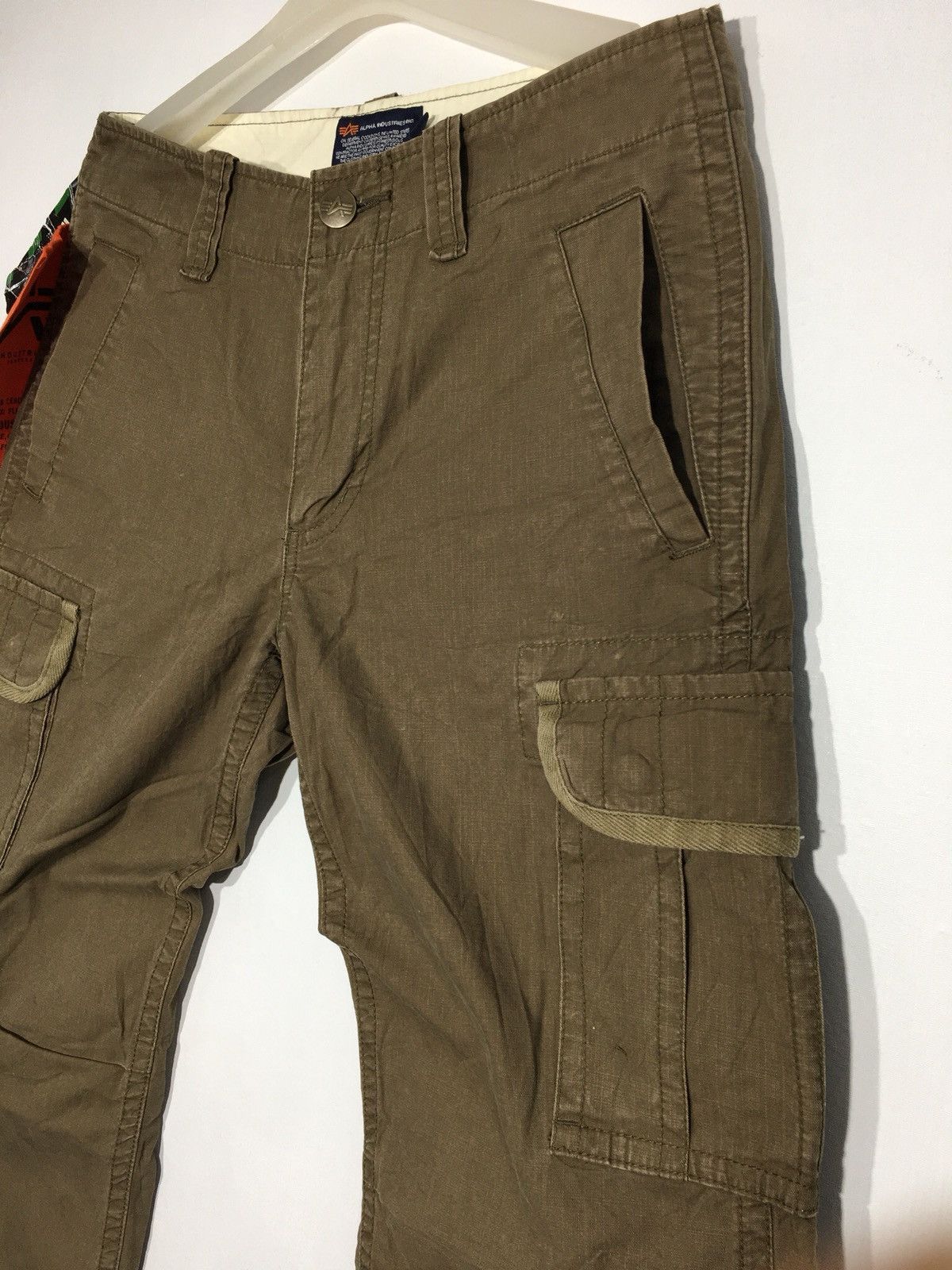 Alpha Industries × Designer Alpha Industries inc. Cargo Six Pockets Pants Size US 32 / EU 48 - 2 Thumbnail