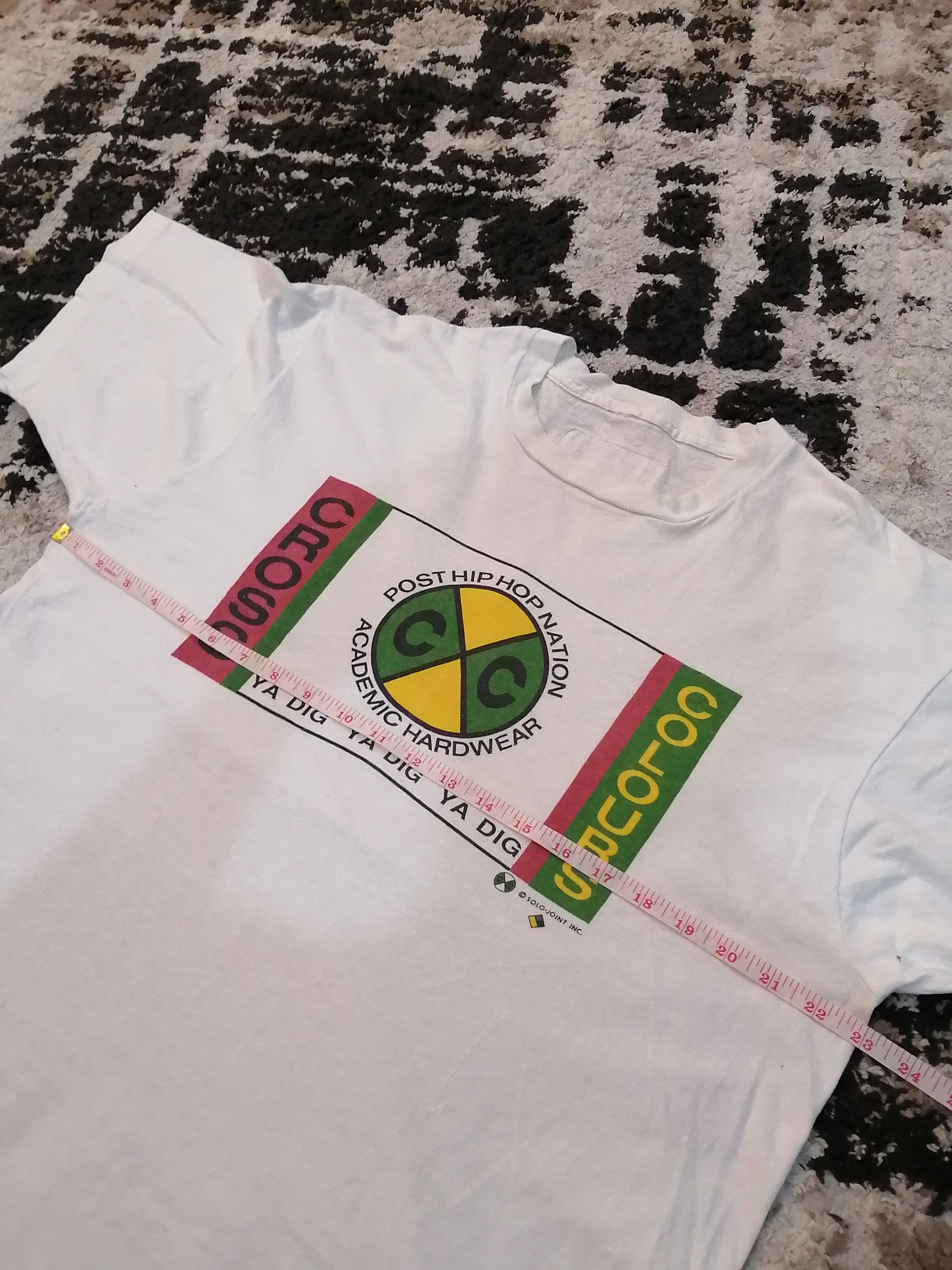 Cross Colours Vintage Cross Colours Post Hip Hop Nation Ya Dig Tee Size US XL / EU 56 / 4 - 9 Thumbnail