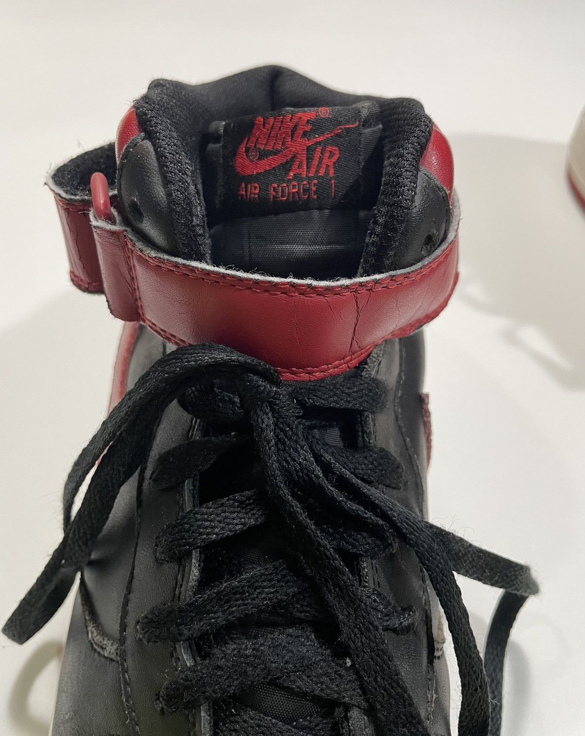 Vintage Vintage Nike Air Force 1 Bred Mid chicago bulls leather Size US 10 / EU 43 - 7 Thumbnail