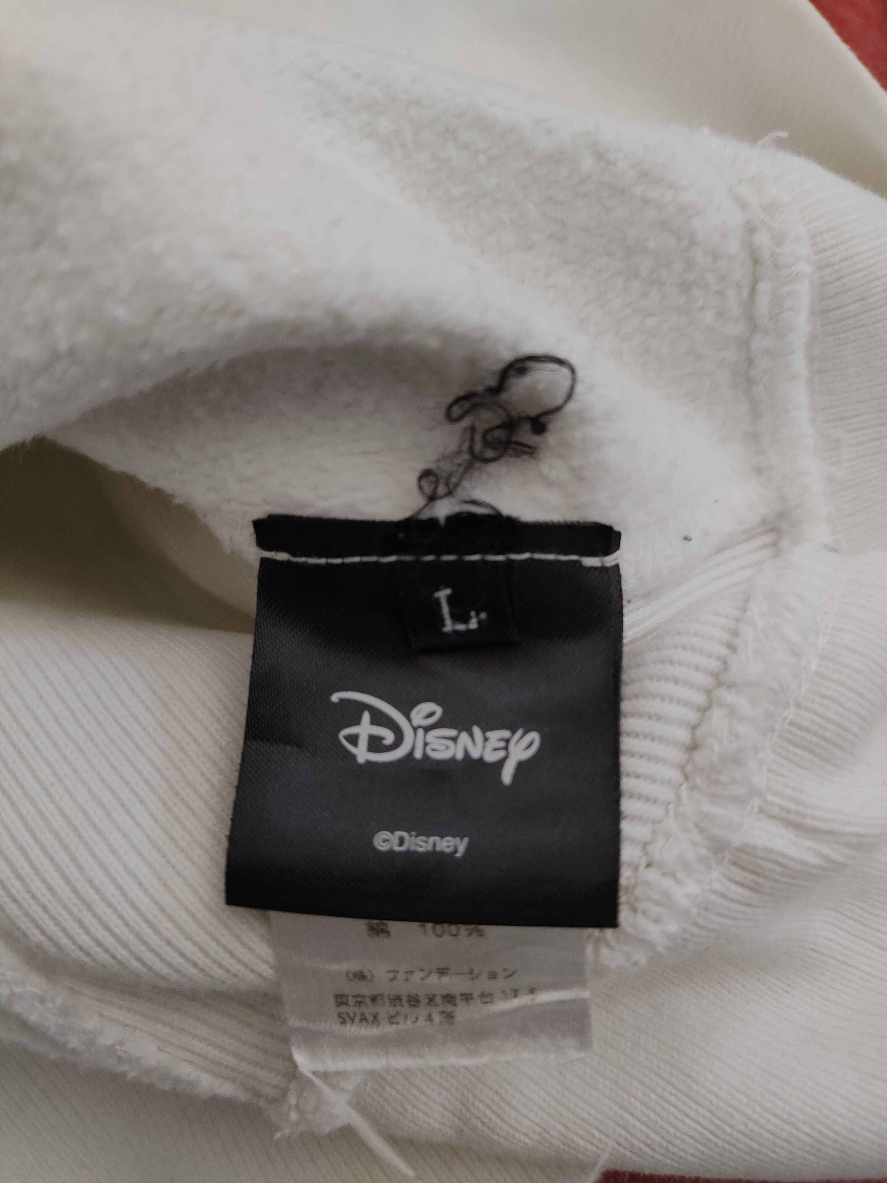 Disney Disney White vintage long sweatshirt Sweater #4274 Size US L / EU 52-54 / 3 - 10 Thumbnail