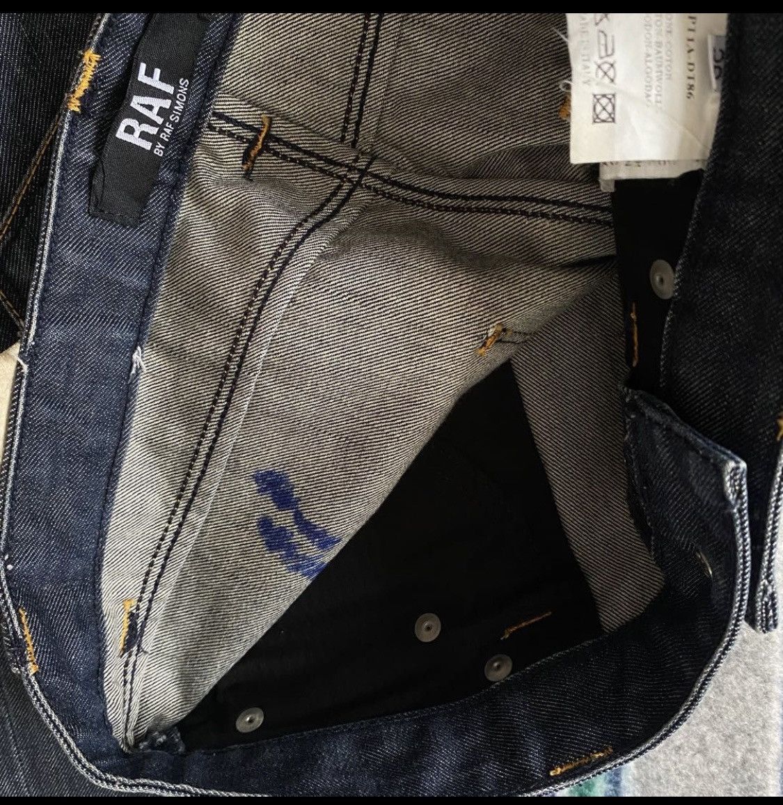 Raf by Raf Simons ✈️AUTHENTIC✈️Raf By Raf Simons Slim Skinny Jeans Made In Italy Size US 29 - 10 Thumbnail