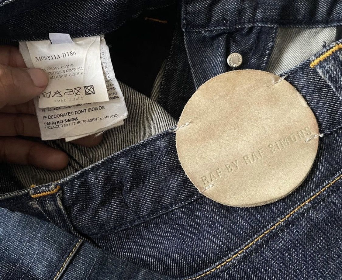 Raf by Raf Simons ✈️AUTHENTIC✈️Raf By Raf Simons Slim Skinny Jeans Made In Italy Size US 29 - 8 Thumbnail