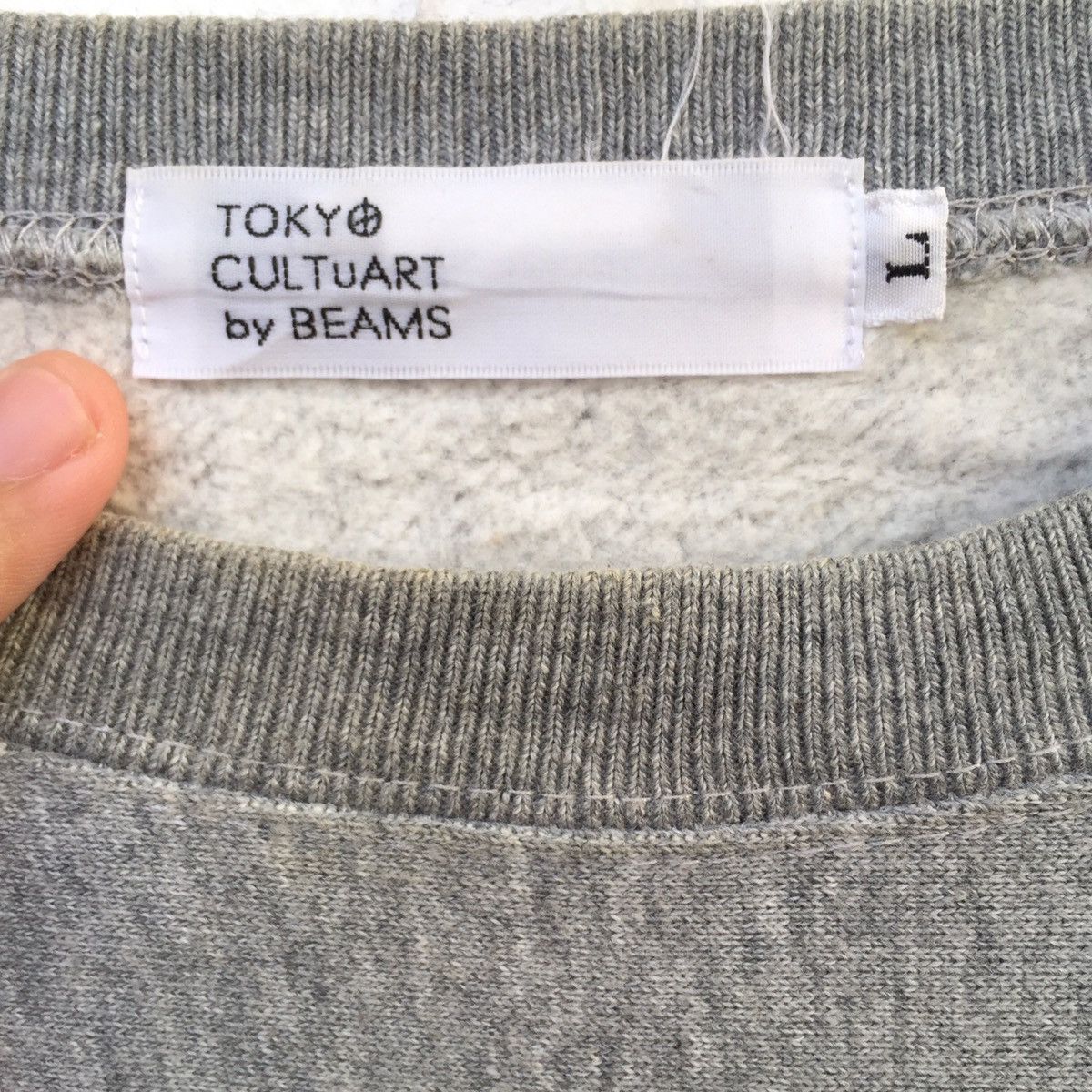Beams Plus Tokyo CultuART by Beams Big Logo Sweatshirt | L | Hype Swag Size US L / EU 52-54 / 3 - 4 Thumbnail