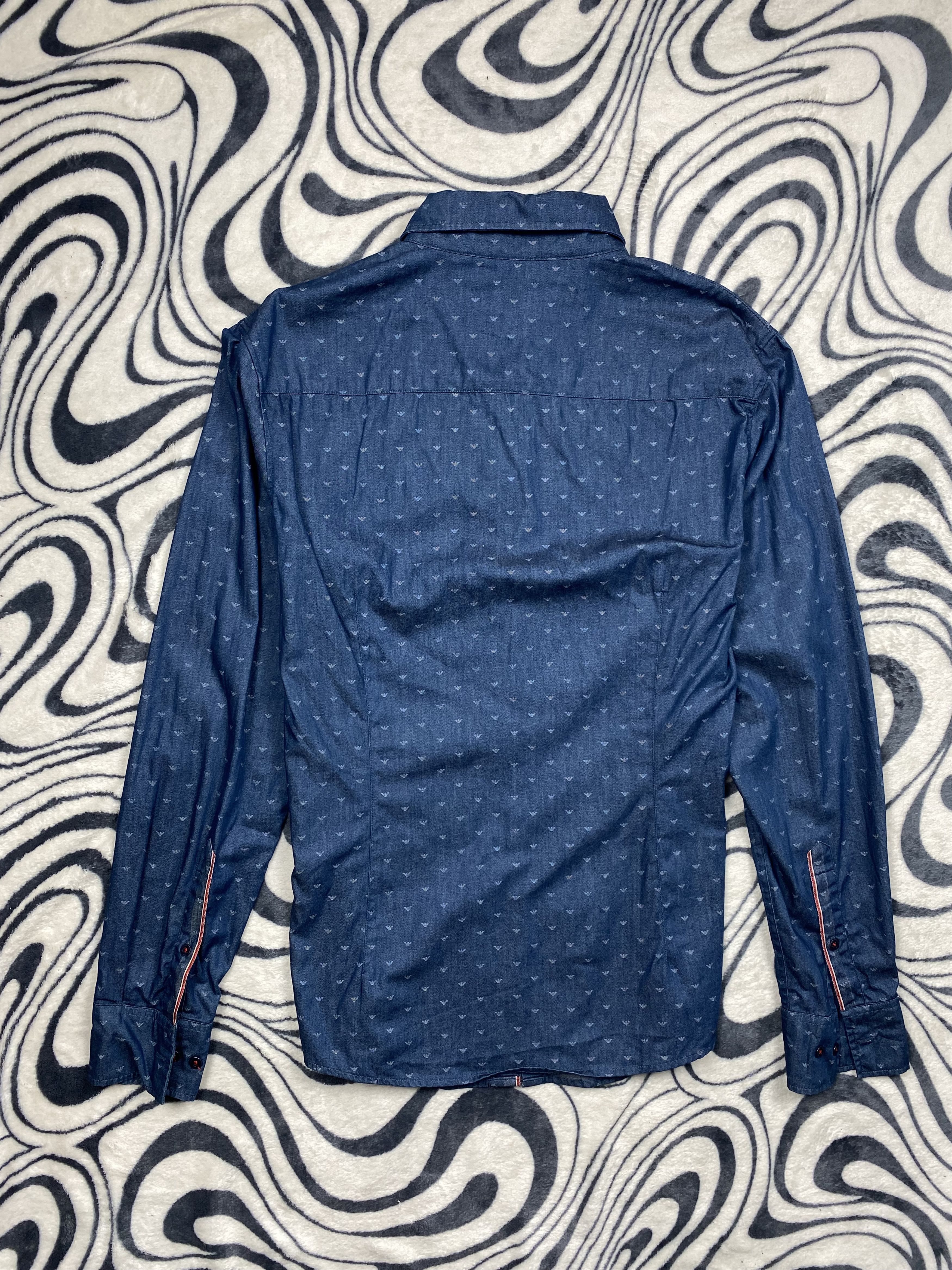 Armani × Vintage Armani Jeans Vintage Denim Shirt Jeans Slim Fit Size US L / EU 52-54 / 3 - 6 Thumbnail