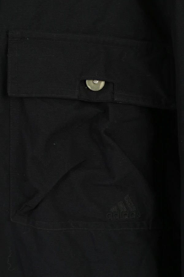 Adidas Adidas Men L Jacket Black Nylon Waterproof Top 1435 Size US L / EU 52-54 / 3 - 5 Thumbnail