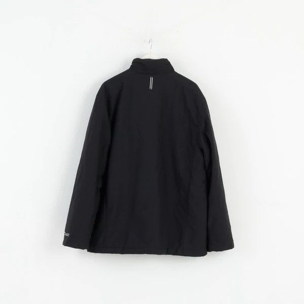 Adidas Adidas Men L Jacket Black Nylon Waterproof Top 1435 Size US L / EU 52-54 / 3 - 8 Thumbnail