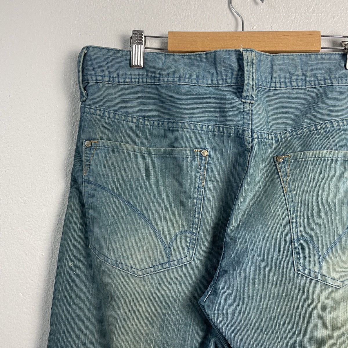 Japanese Brand Vintage Back Number Courduroy Pants Size US 37 - 9 Thumbnail