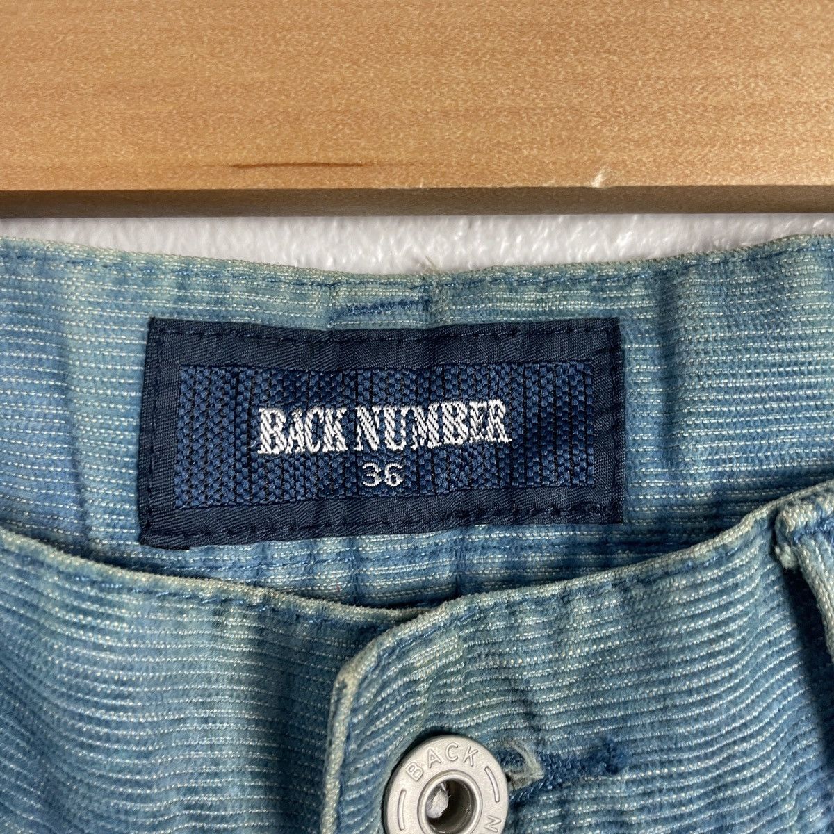 Japanese Brand Vintage Back Number Courduroy Pants Size US 37 - 5 Thumbnail