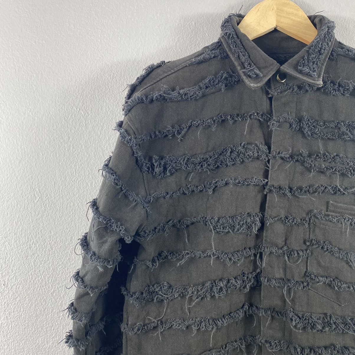 If Six Was Nine × Japanese Brand Japanese Brand Distressed Design Punk Undercover jacket Size US L / EU 52-54 / 3 - 3 Thumbnail