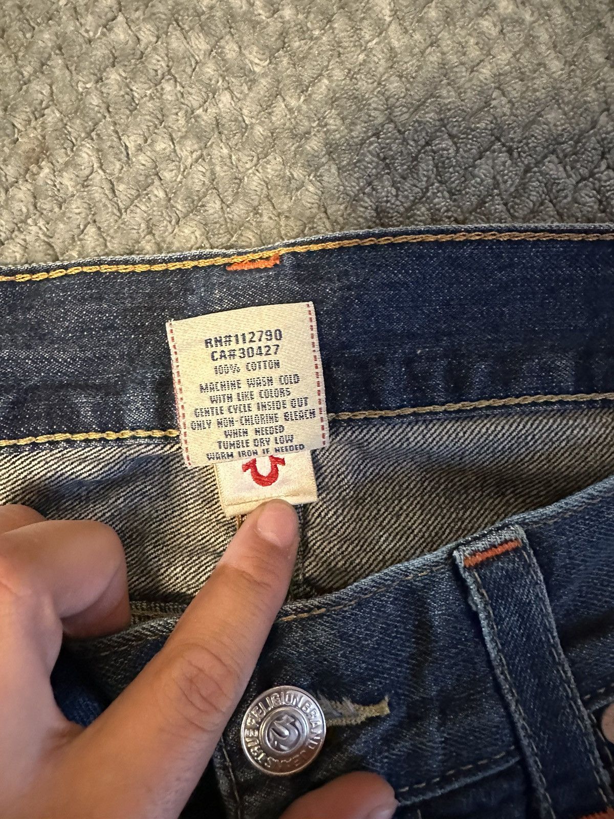 True Religion True Religion Jeans Size US 34 / EU 50 - 3 Thumbnail