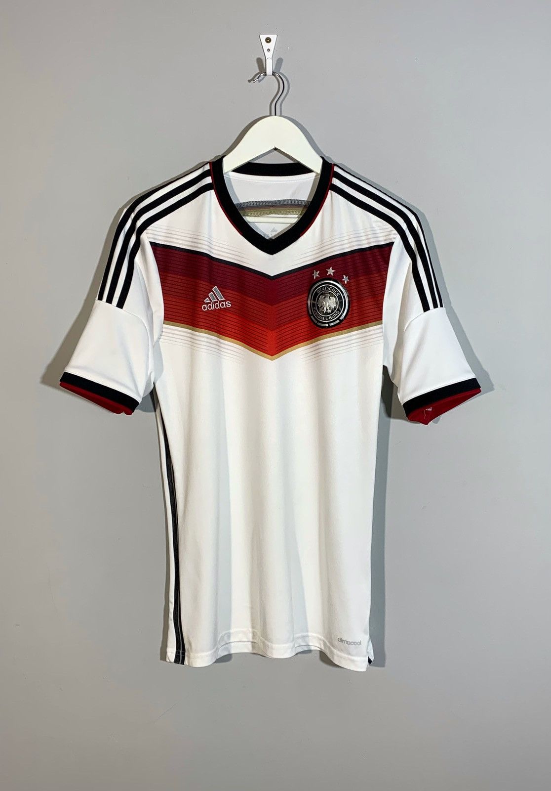 Adidas Germany Adidas 2014 Home Y2k Streetwear Football Shirt Size US M / EU 48-50 / 2 - 1 Thumbnail