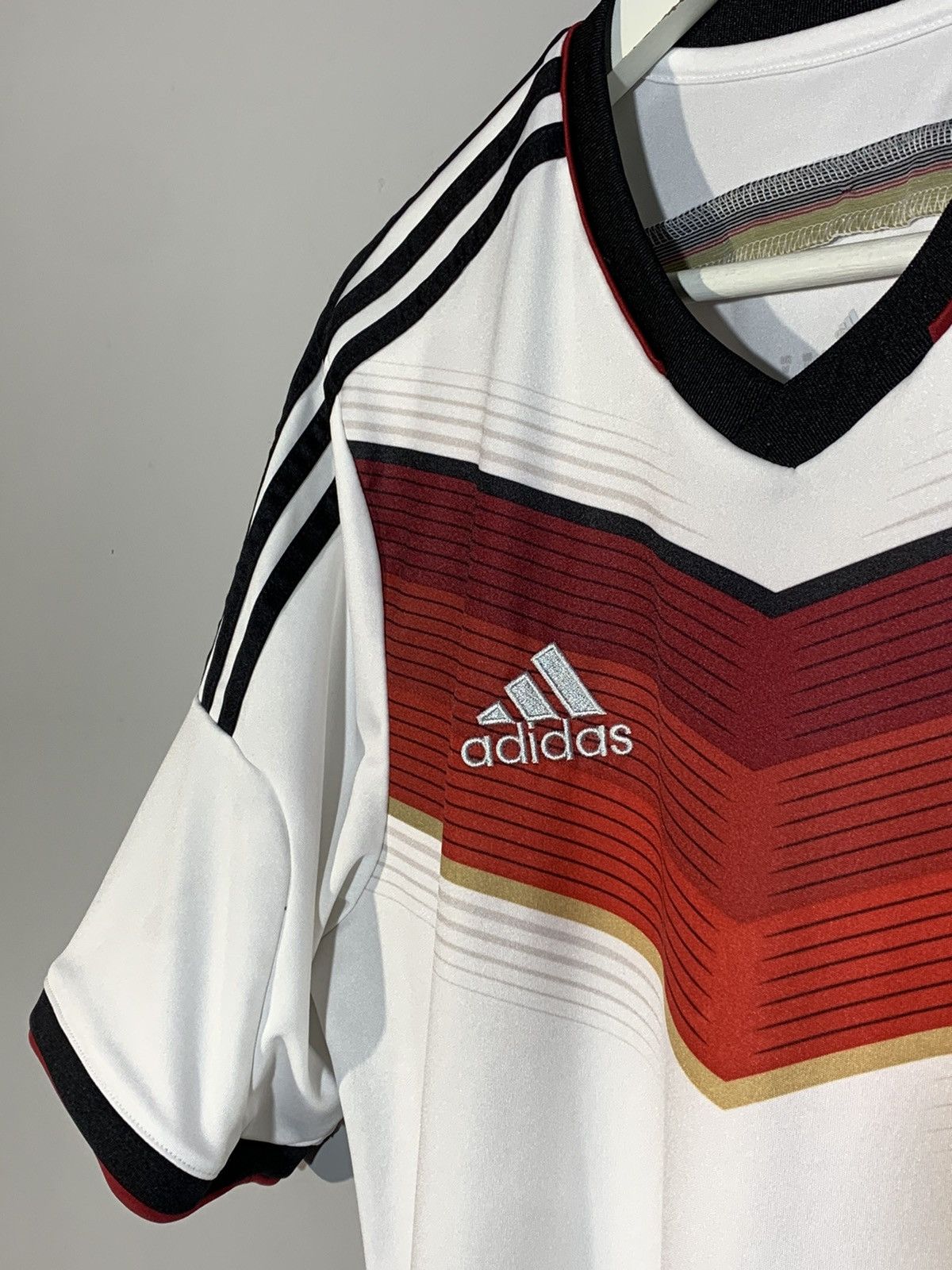 Adidas Germany Adidas 2014 Home Y2k Streetwear Football Shirt Size US M / EU 48-50 / 2 - 4 Thumbnail