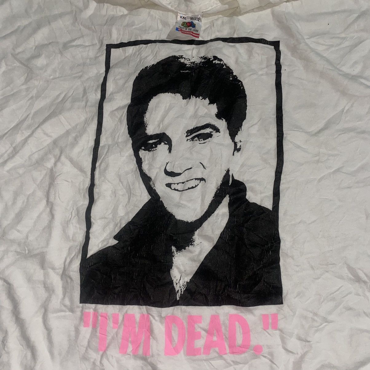 Rare VINTAGE 90S ELVIS “I’M DEAD” T-SHIRT | Grailed