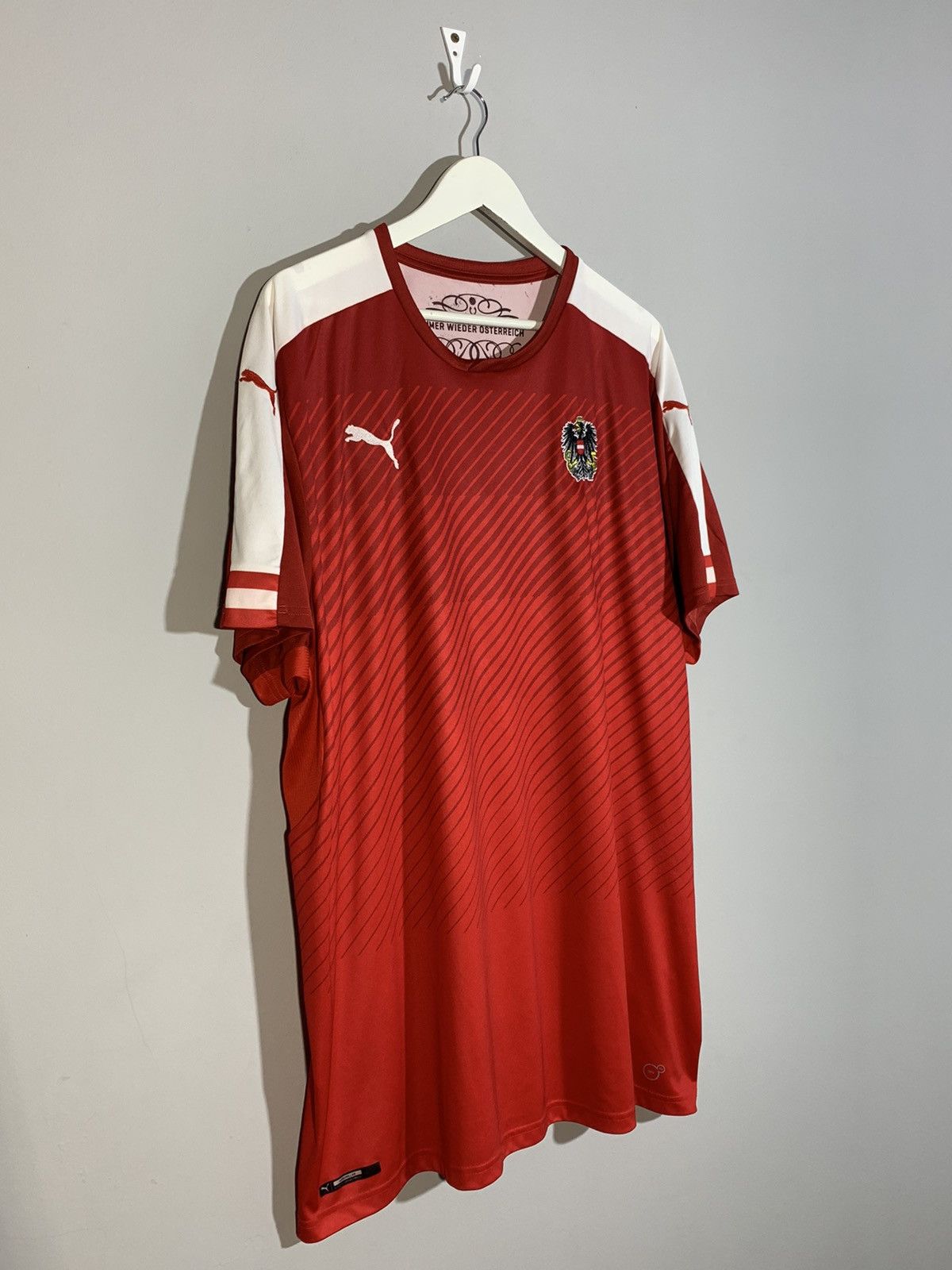 Puma National Team Austria Puma 2016 Y2k Football Shirt Size US XXL / EU 58 / 5 - 2 Thumbnail
