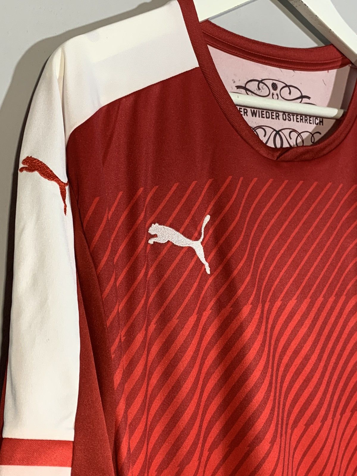 Puma National Team Austria Puma 2016 Y2k Football Shirt Size US XXL / EU 58 / 5 - 3 Thumbnail