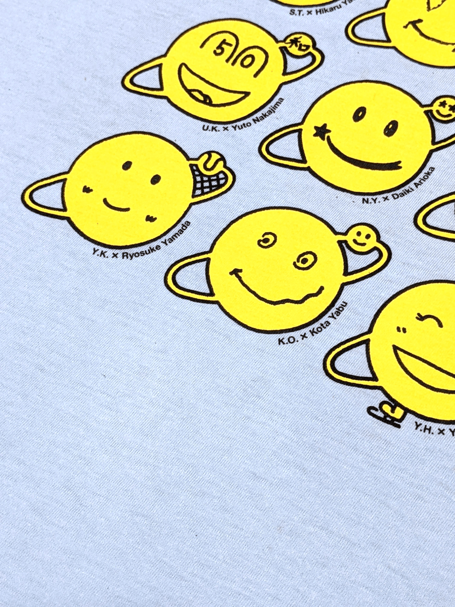 Japanese Brand × Vintage 24 Hour Television Artwork Smiley T shirt Size US XL / EU 56 / 4 - 9 Thumbnail