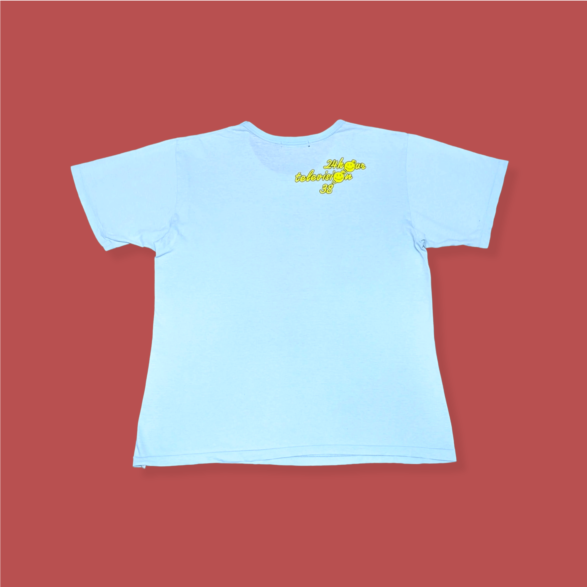 Japanese Brand × Vintage 24 Hour Television Artwork Smiley T shirt Size US XL / EU 56 / 4 - 3 Thumbnail