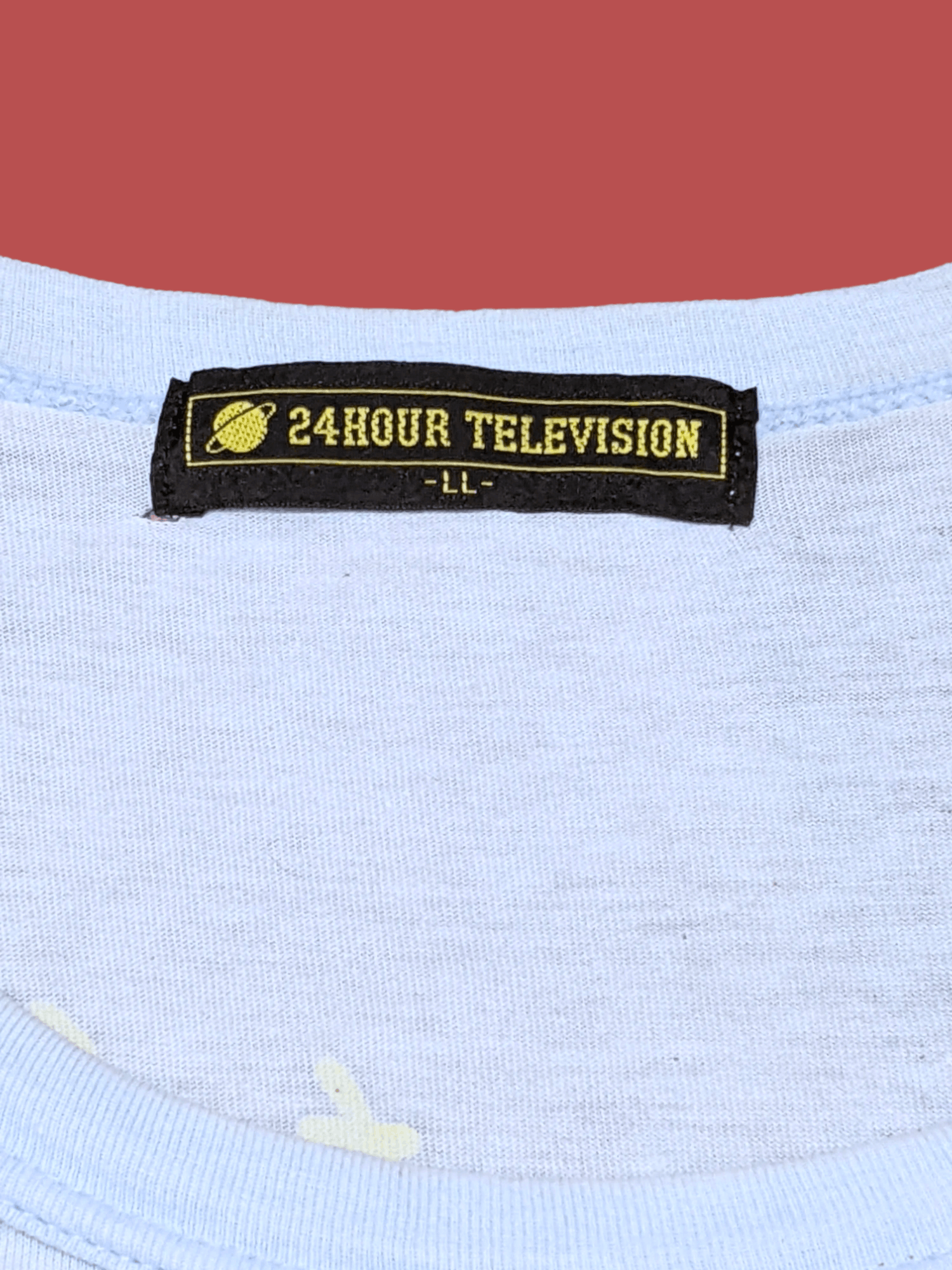 Japanese Brand × Vintage 24 Hour Television Artwork Smiley T shirt Size US XL / EU 56 / 4 - 6 Thumbnail