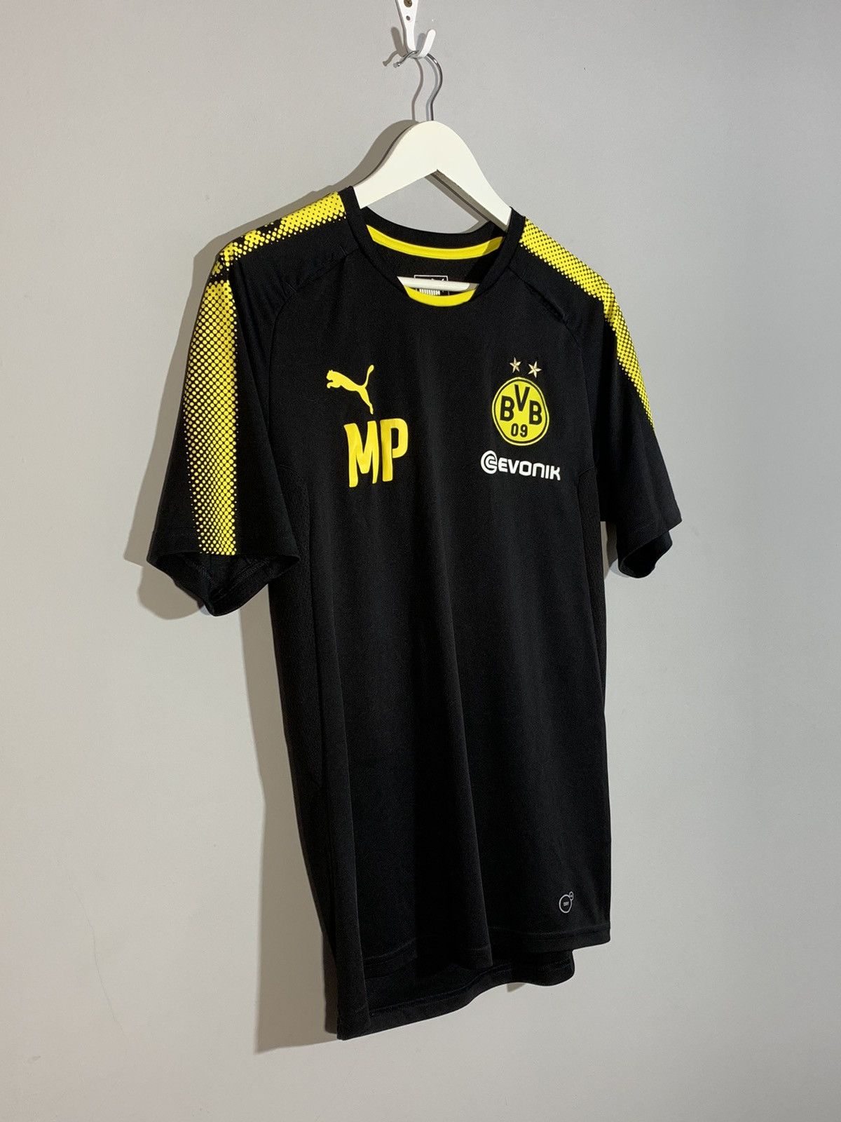 Puma Borussia Dortmund Puma Training Y2k Football Shirt Size US M / EU 48-50 / 2 - 2 Thumbnail