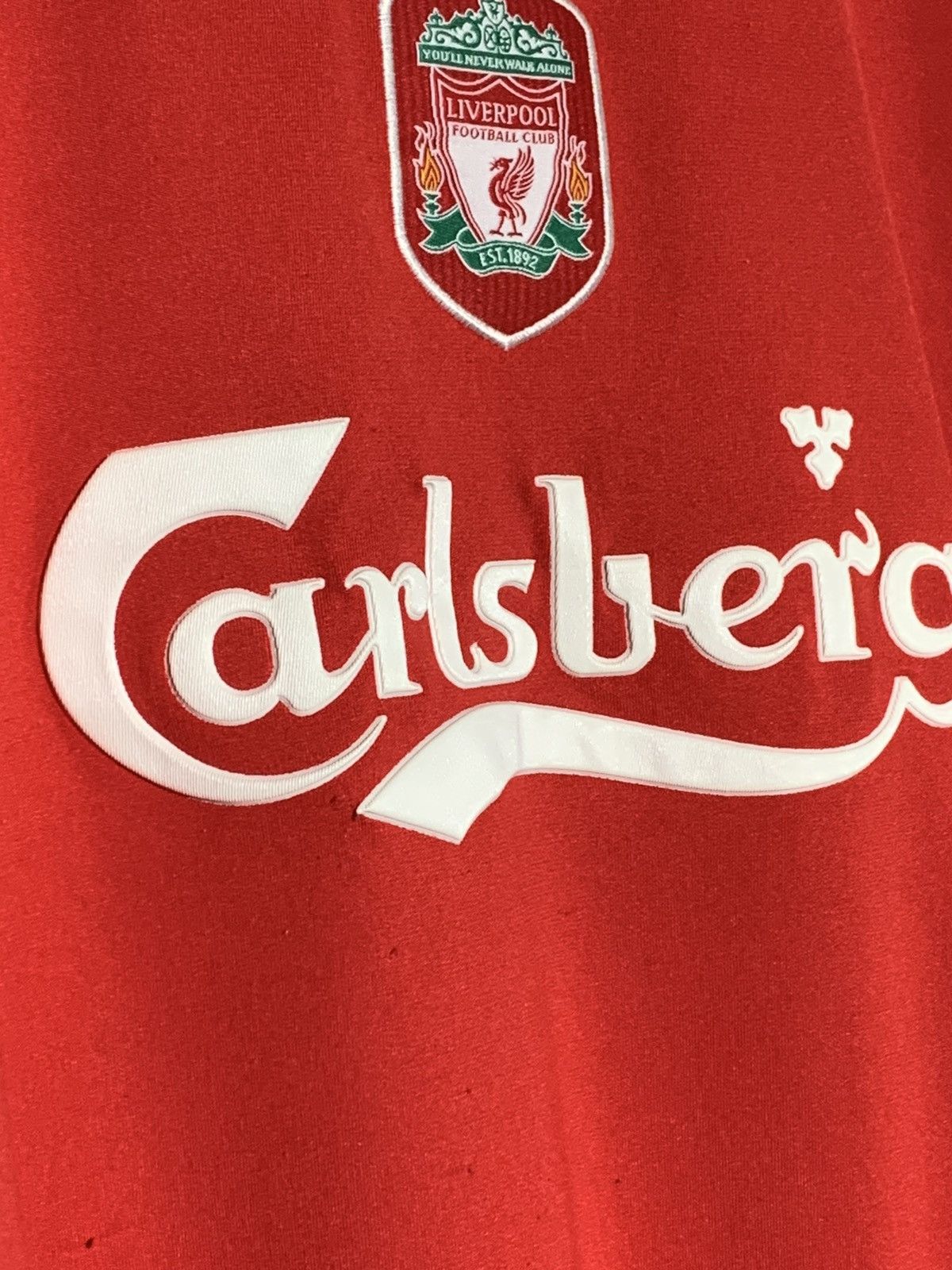 Reebok × Vintage #18 Riise Liverpool 2003/04 Y2k Streetwear Football Shirt Size US L / EU 52-54 / 3 - 7 Thumbnail